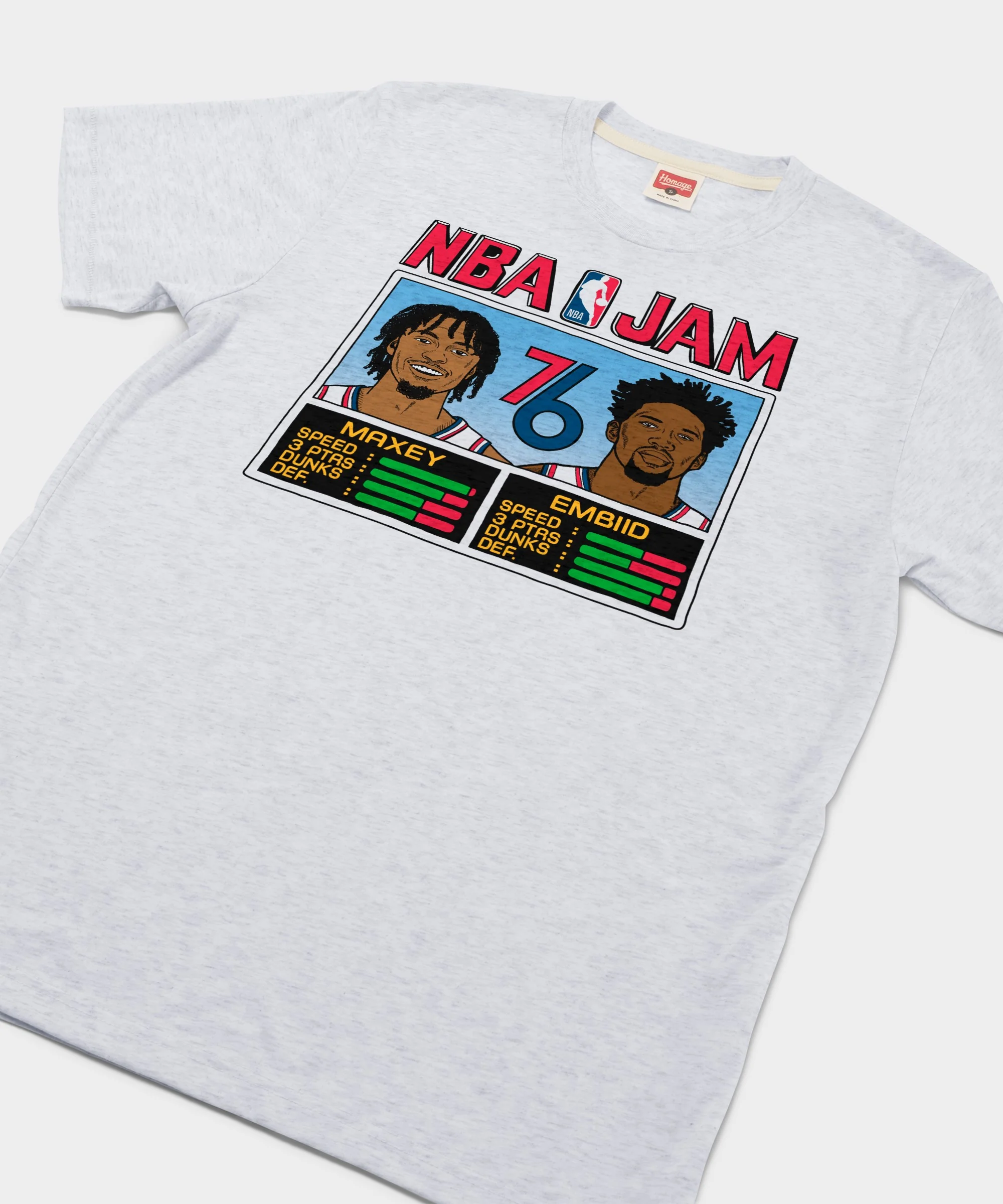 NBA Jam 76ers City Maxey And Embiid - Image 2