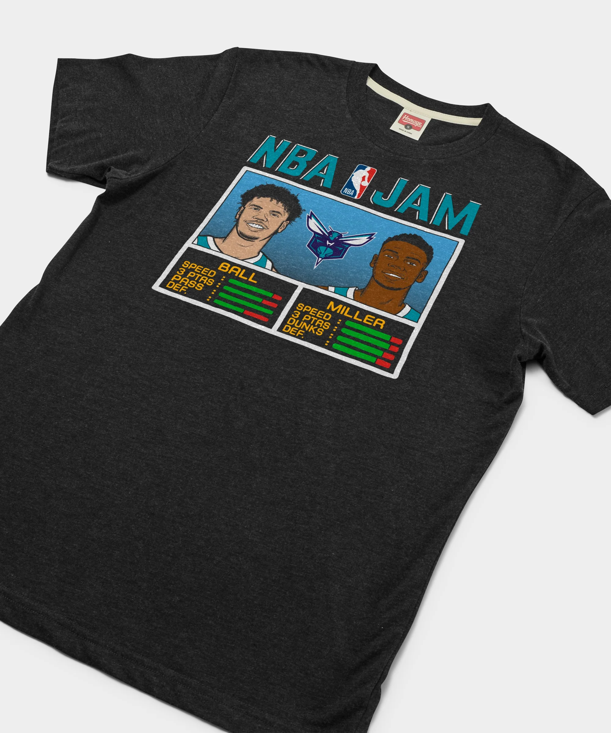 NBA Jam Hornets Ball And Miller - Image 2