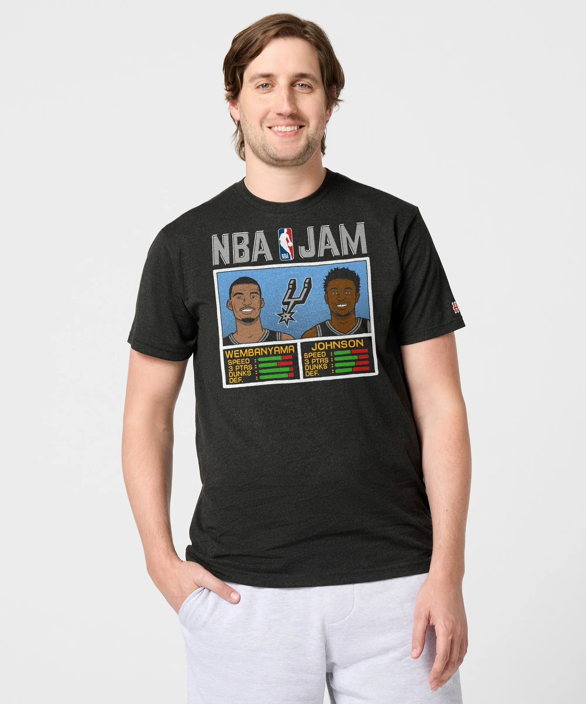 NBA Jam Spurs Wembanyama and Johnson - Image 3