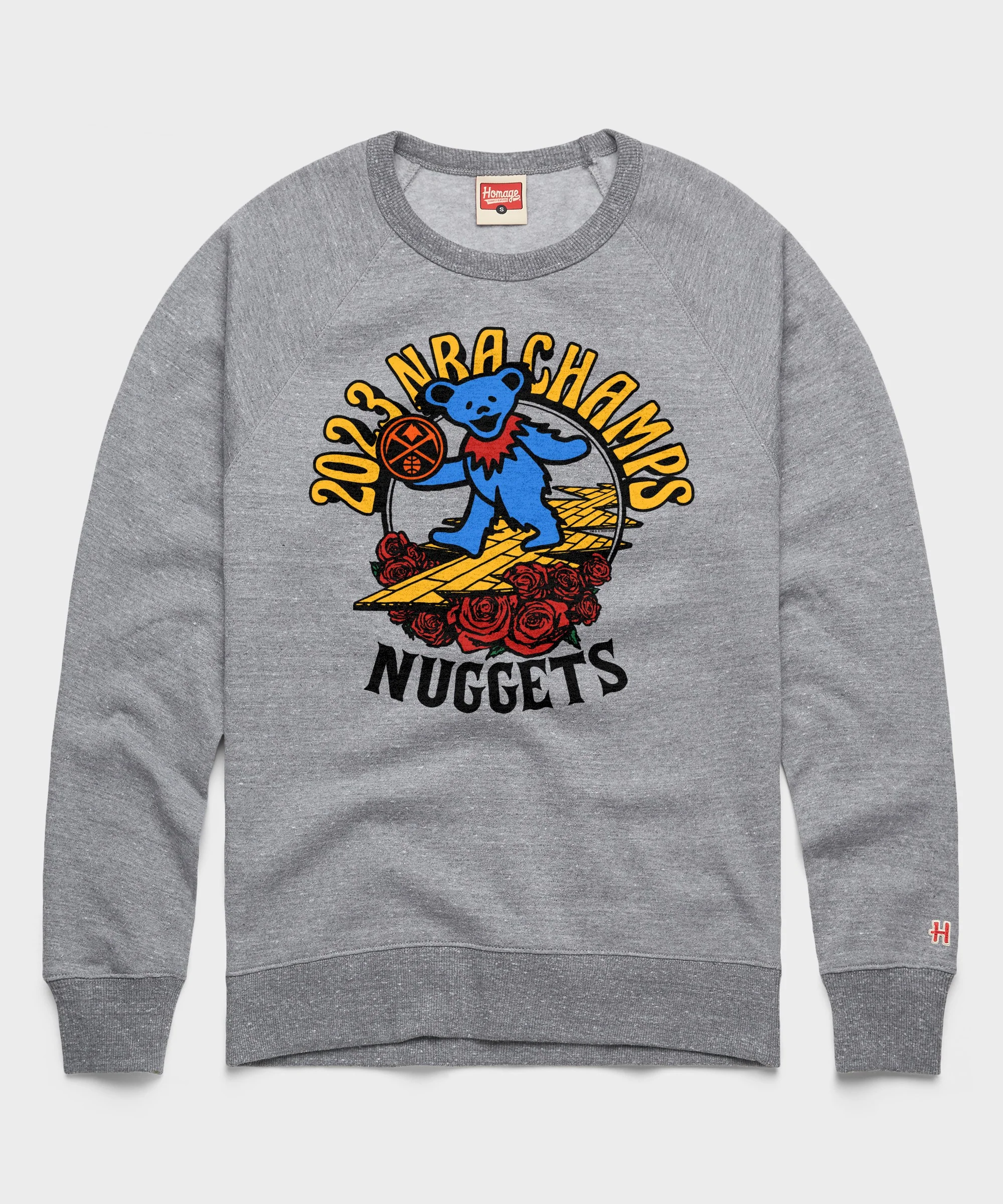 NBA x Grateful Dead 2023 Champs Nuggets Crewneck