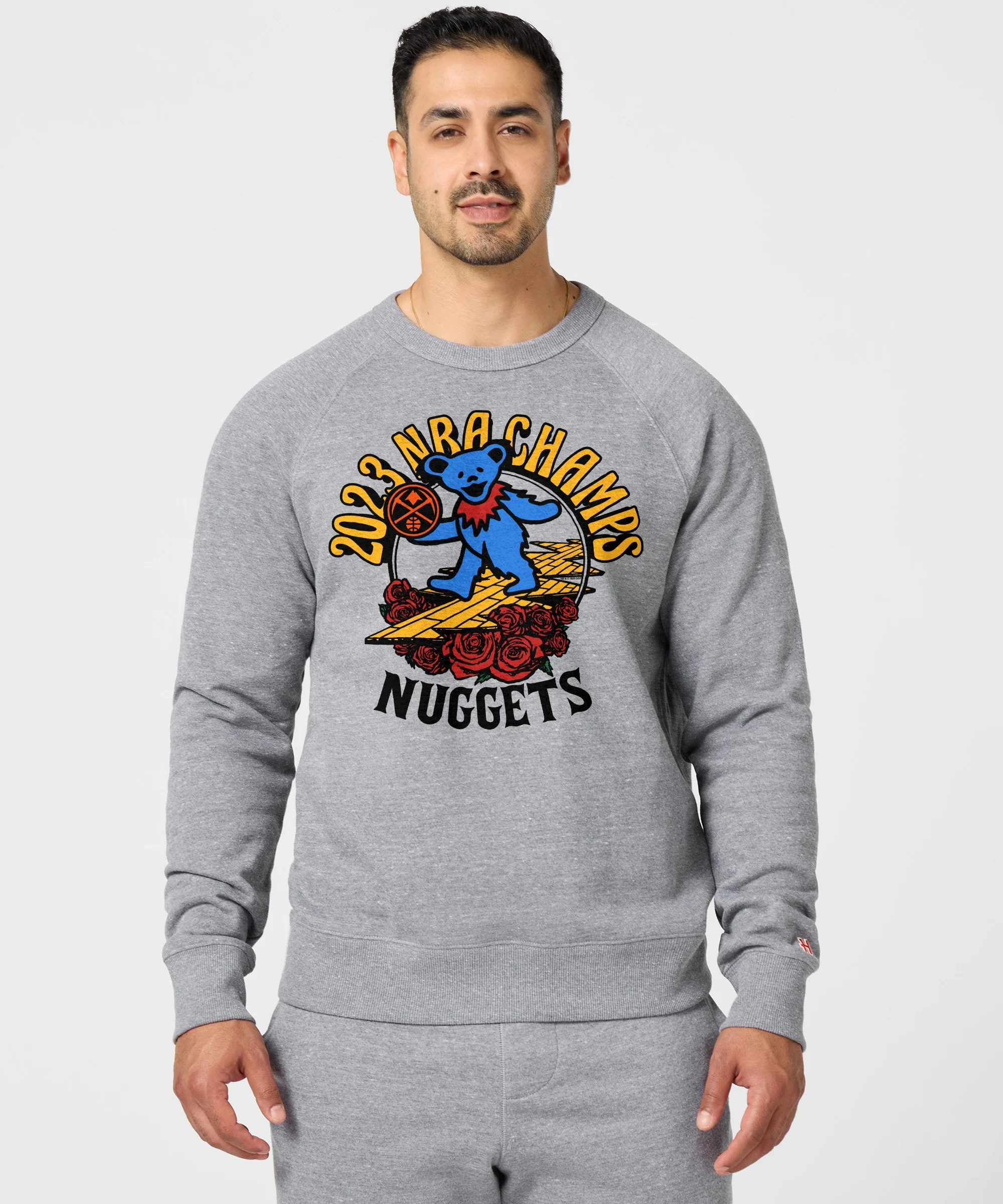 NBA x Grateful Dead 2023 Champs Nuggets Crewneck - Image 3