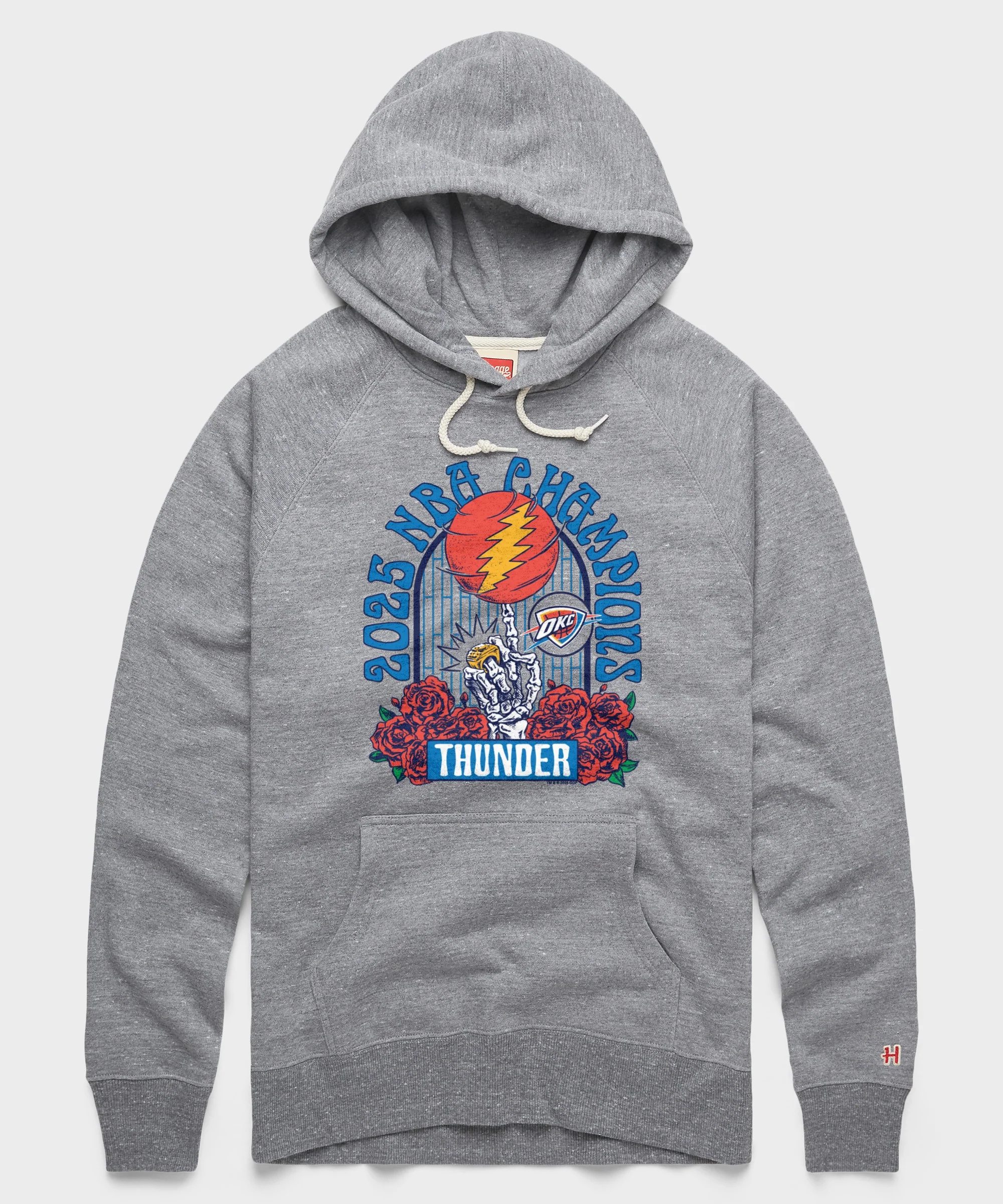 NBA x Grateful Dead 2025 Champs Thunder Hoodie