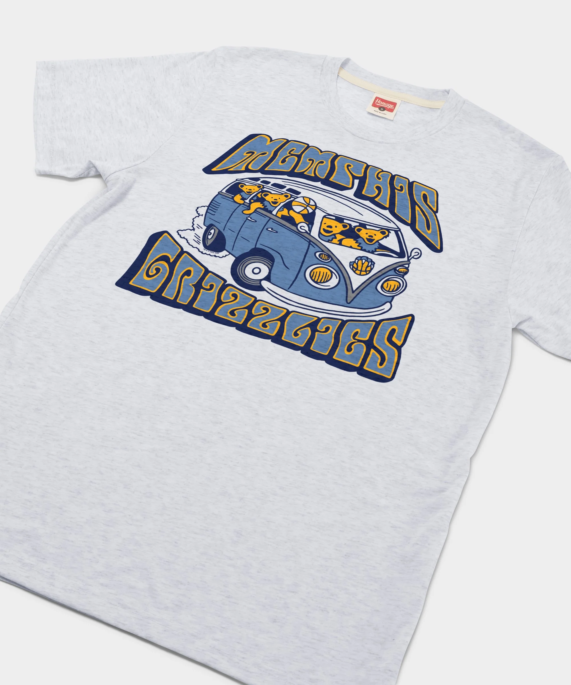 NBA x Grateful Dead x Grizzlies Bears And Bus - Image 2