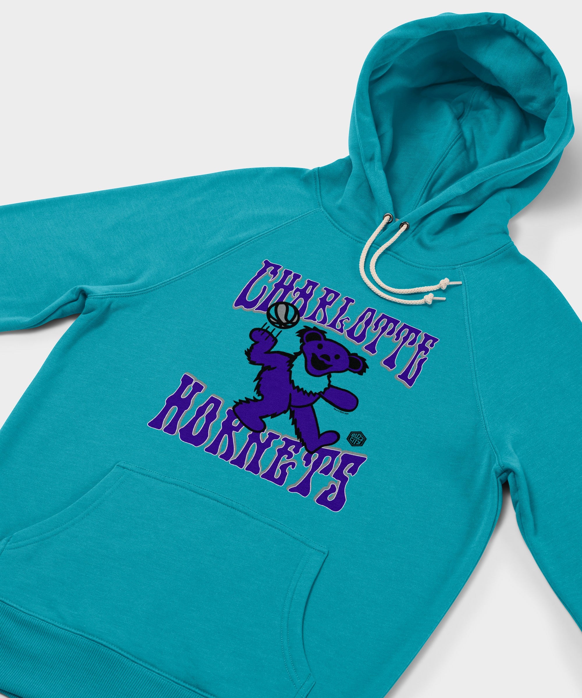 NBA x Grateful Dead x Hornets Hoodie - Image 2