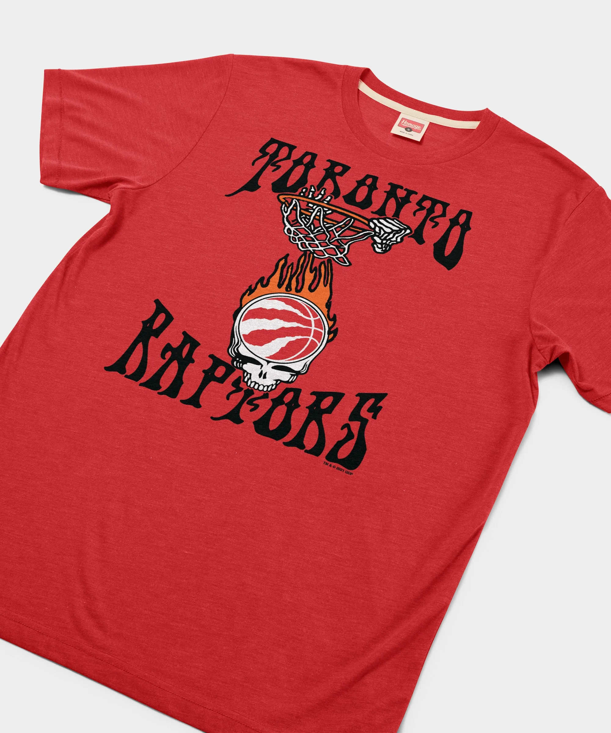 NBA x Grateful Dead x Raptors Claw - Image 2