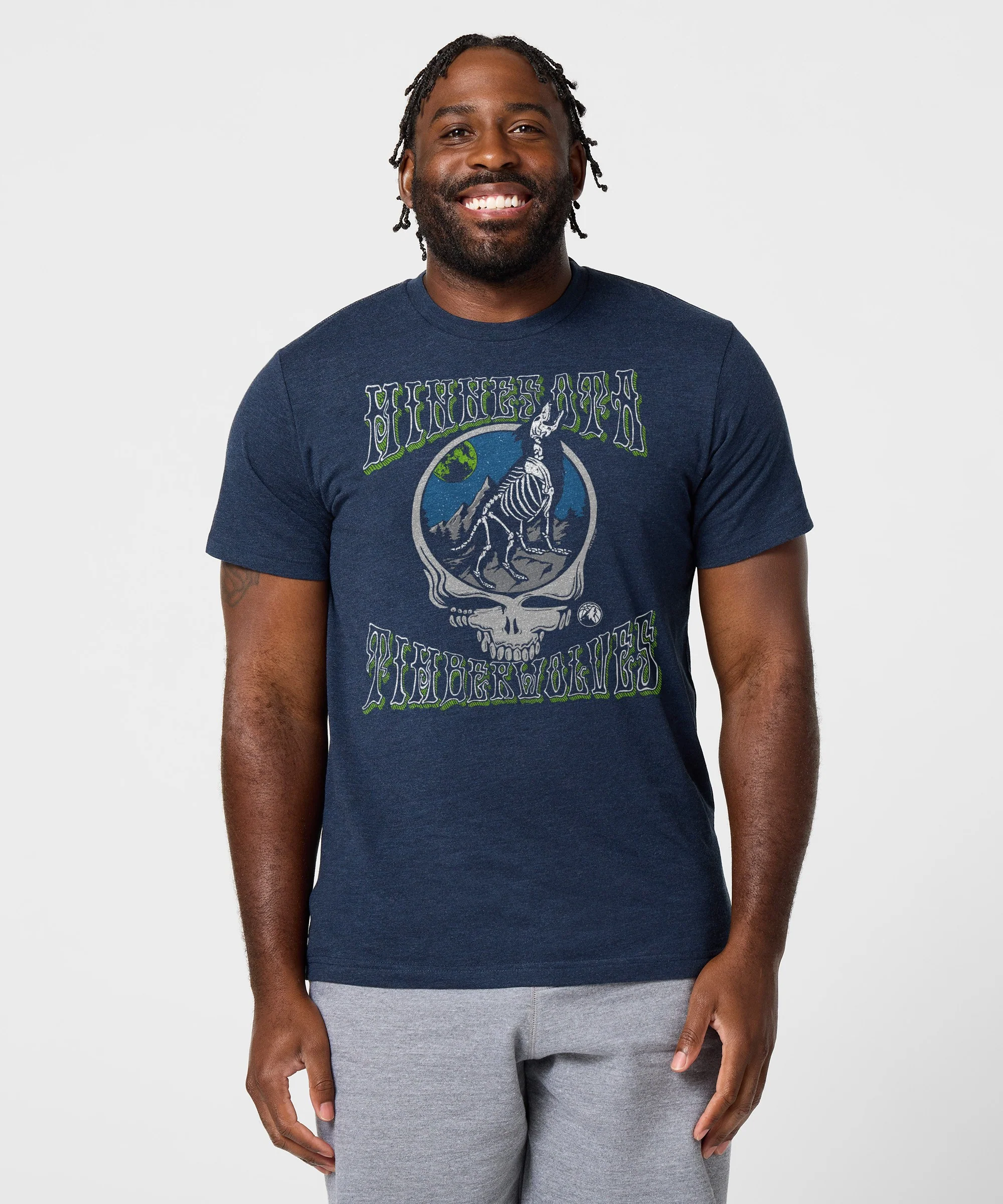 NBA x Grateful Dead x Timberwolves Skull - Image 3