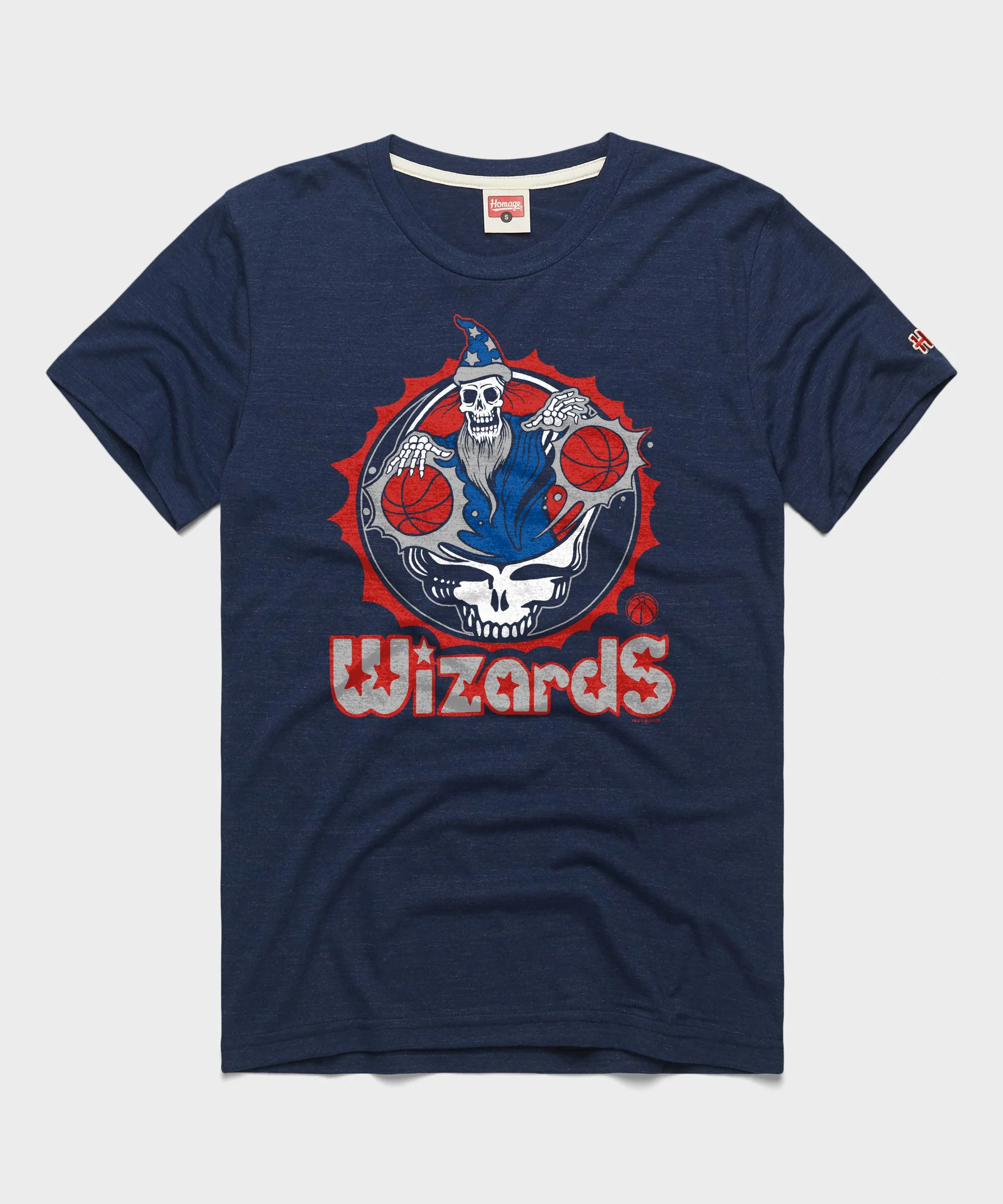 NBA x Grateful Dead x Wizards Skull