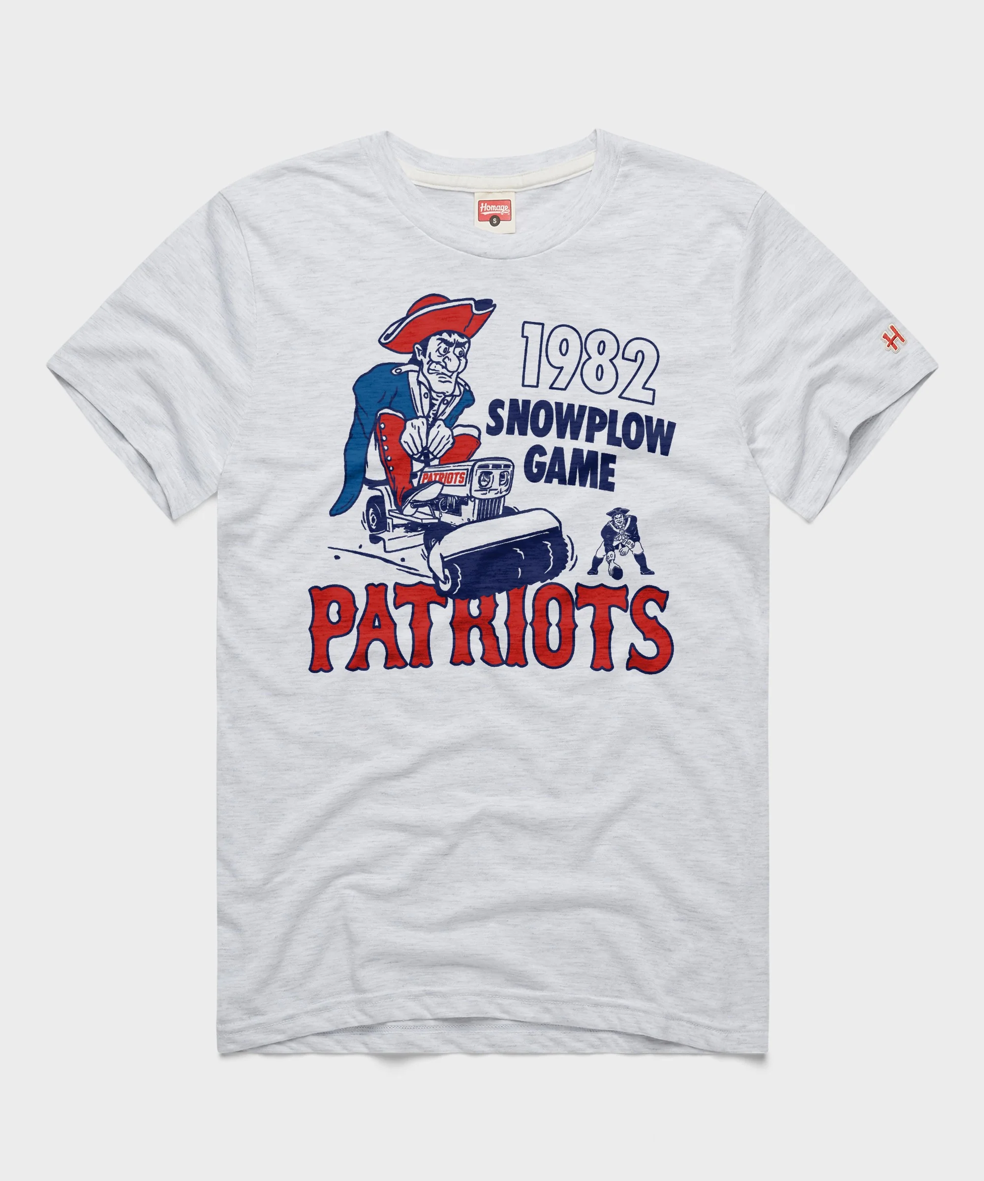 New England Patriots 1982 Snow Plow Game