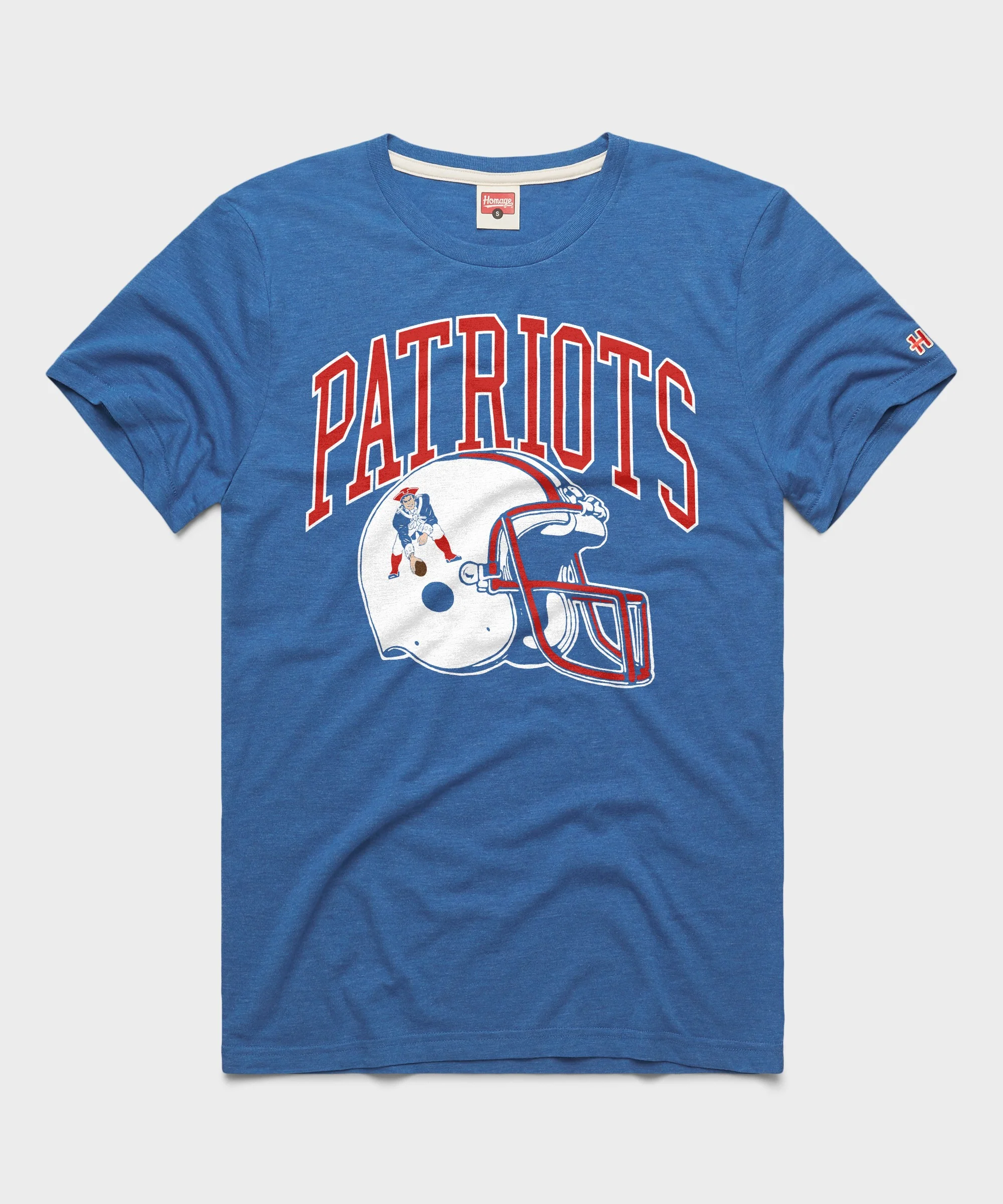New England Patriots Helmet Retro