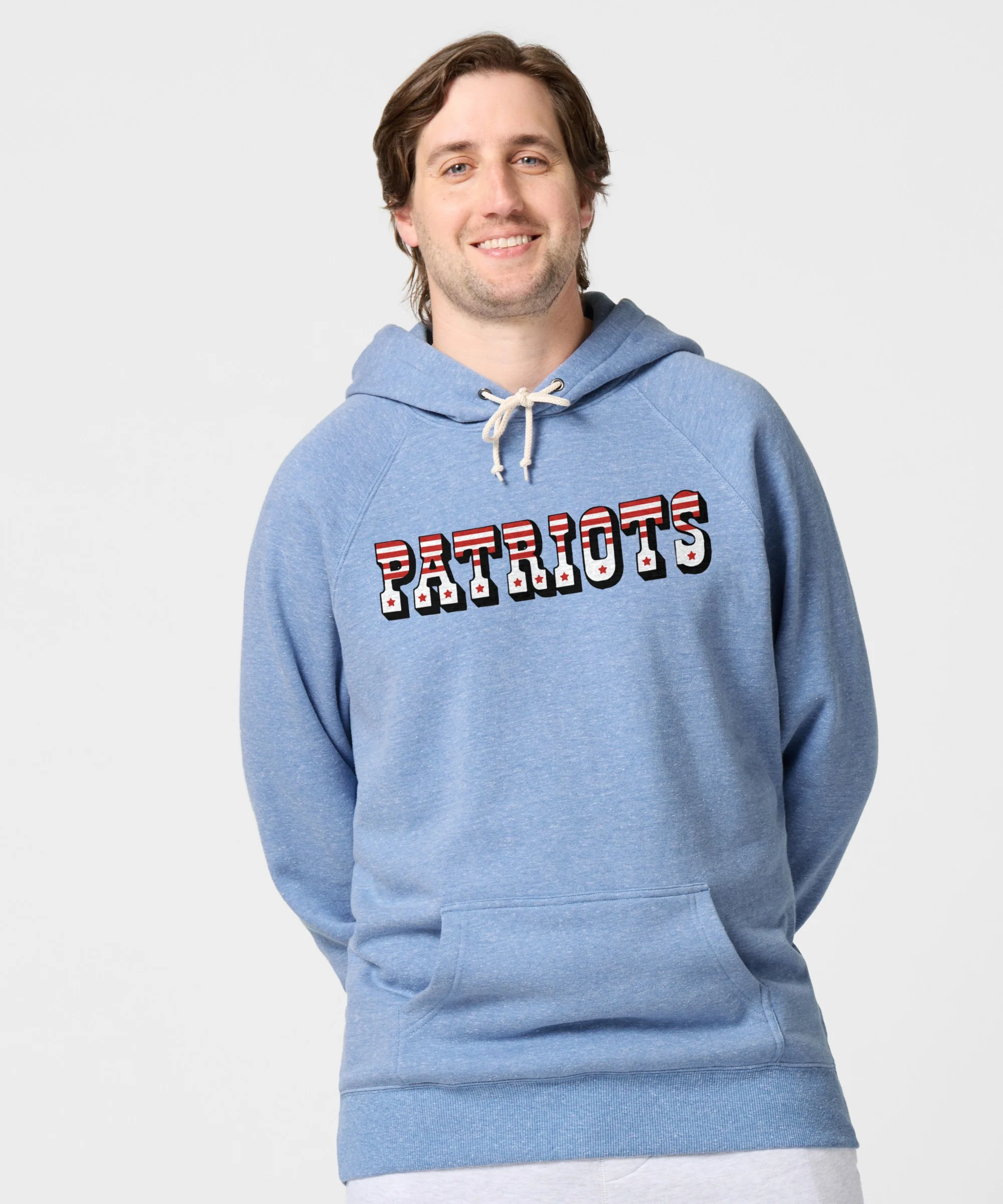 New England Patriots Wordmark '60 Hoodie - Image 3