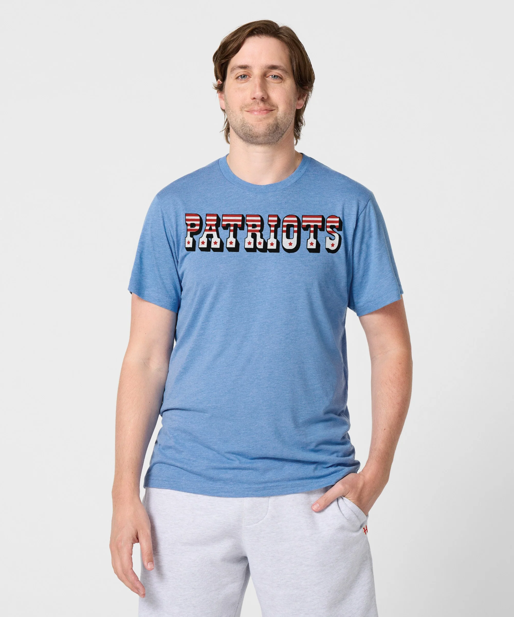 New England Patriots Wordmark '60 T-Shirt - Image 3