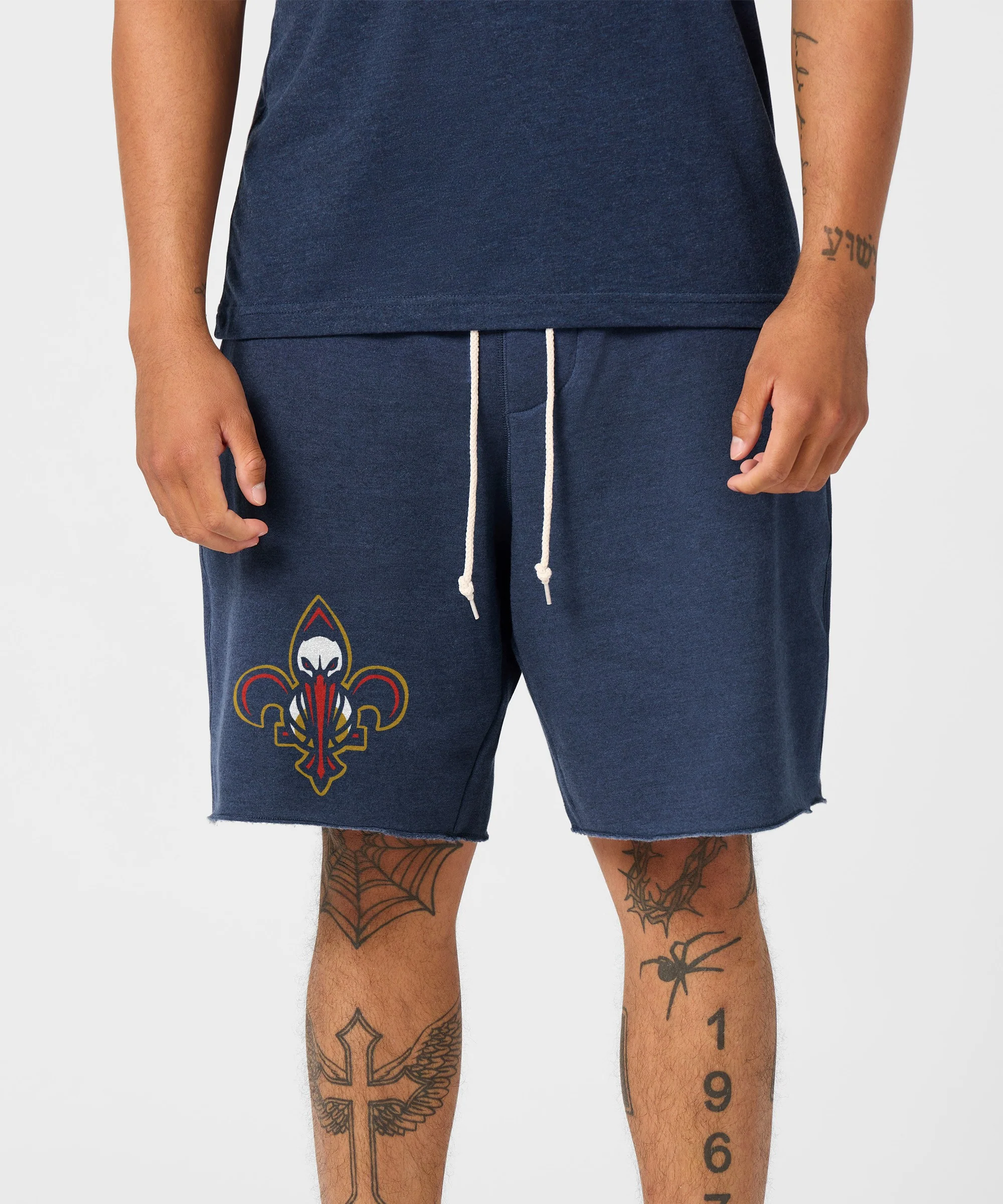 New Orleans Pelicans Logo Sweat Shorts - Image 3