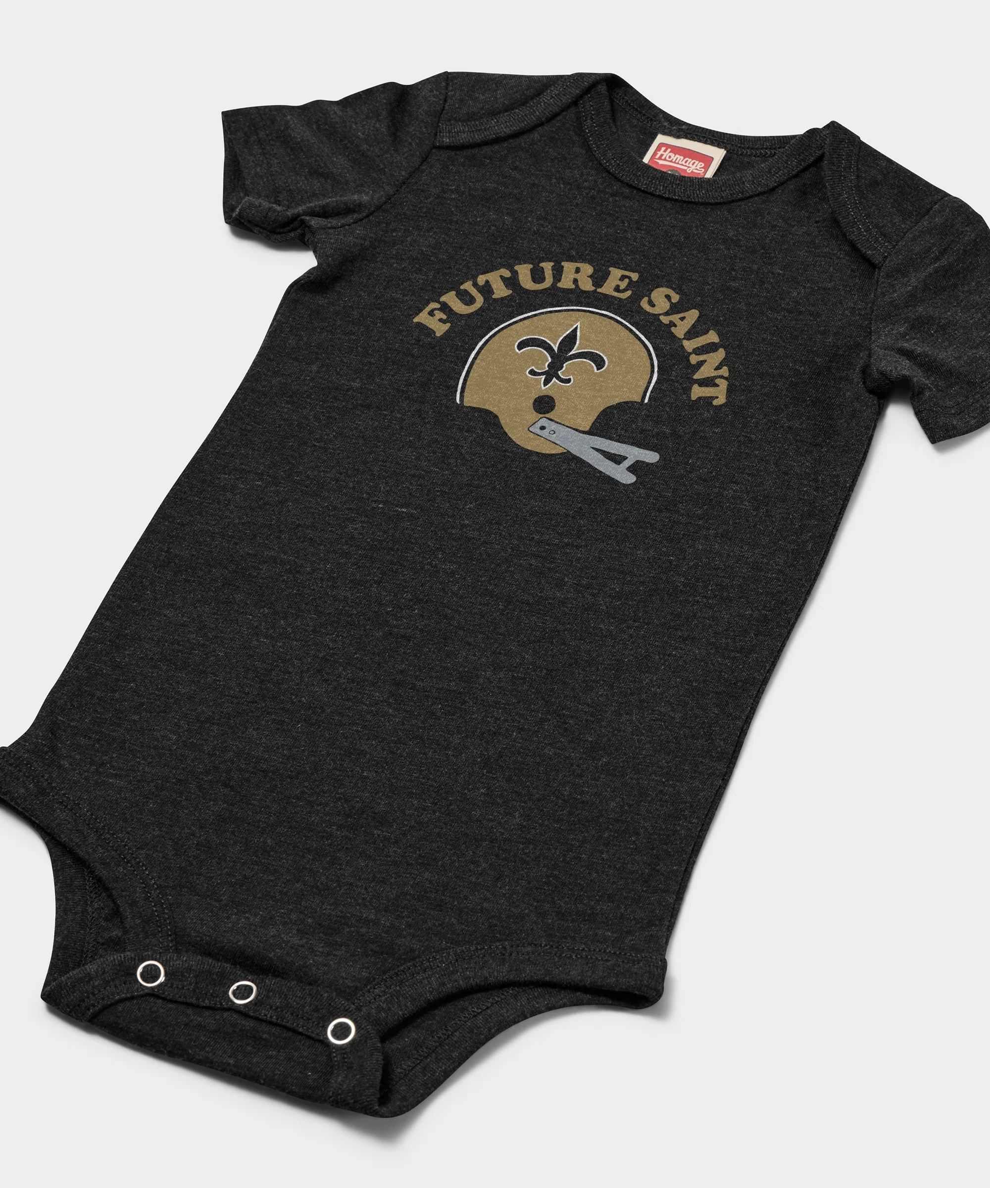New Orleans Saints Future Saint Baby One Piece - Image 2