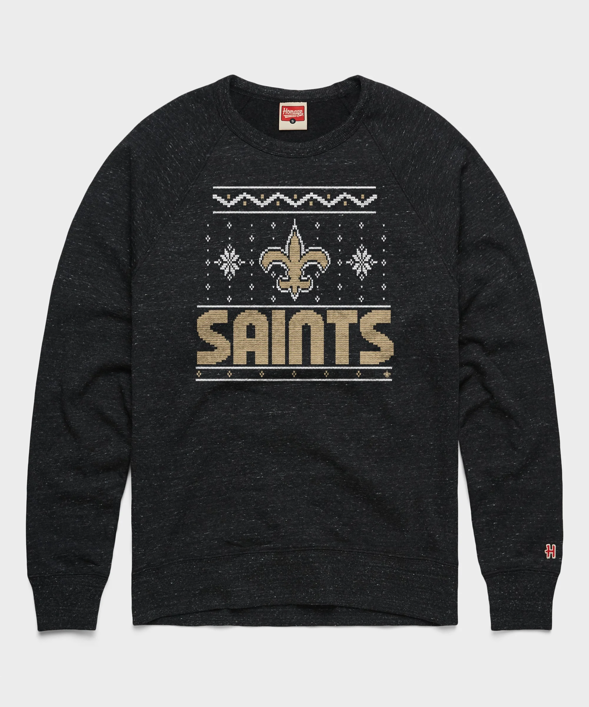 New Orleans Saints Holiday Crewneck