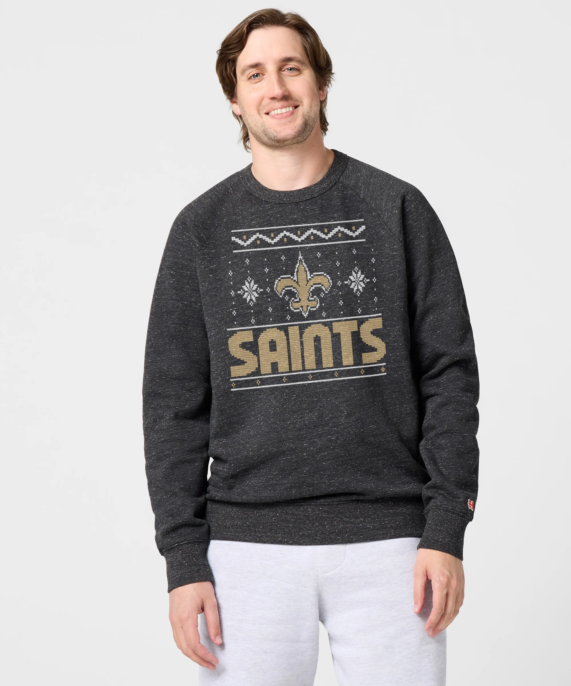New Orleans Saints Holiday Crewneck - Image 3