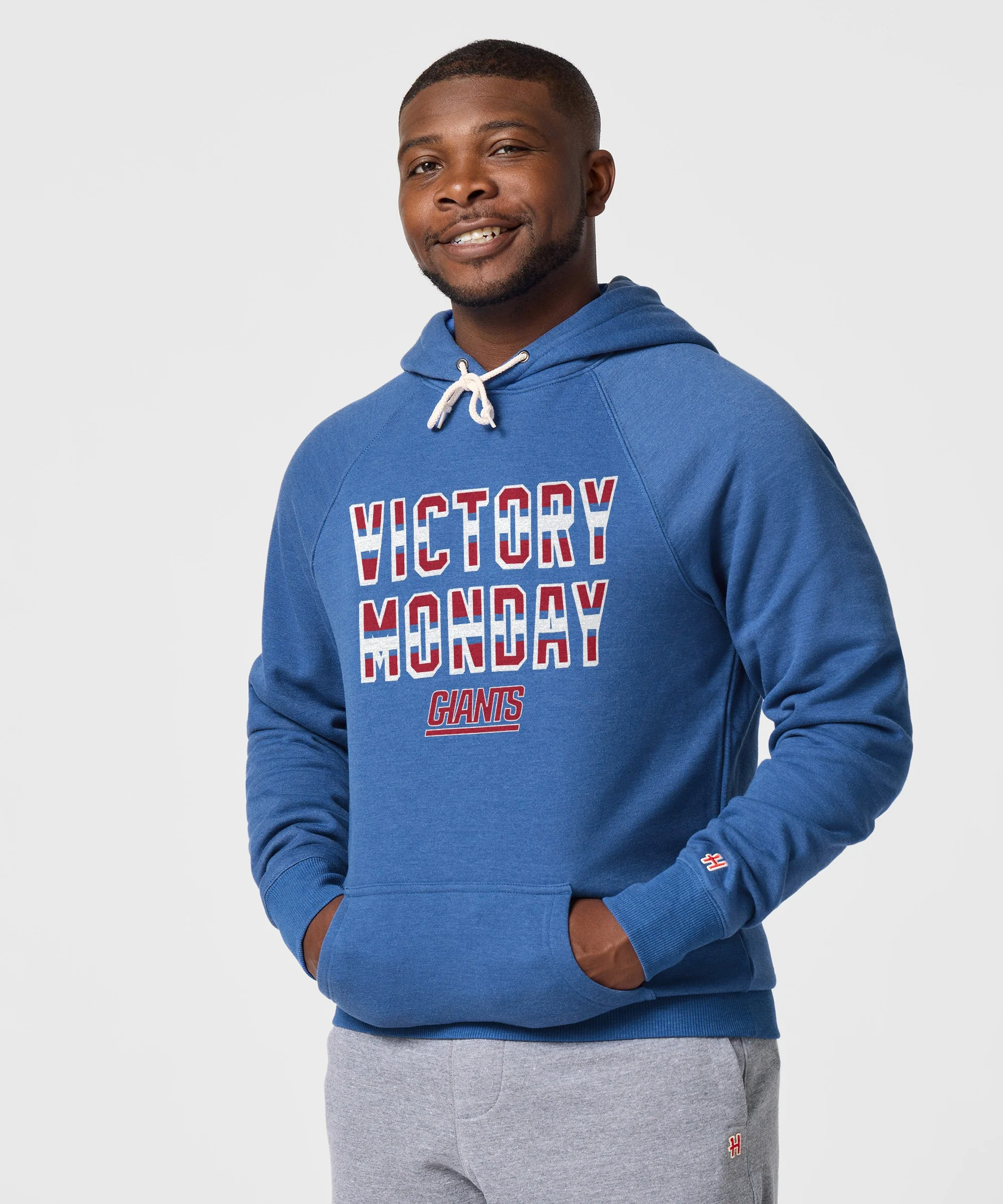 New York Giants Victory Monday Hoodie - Image 3