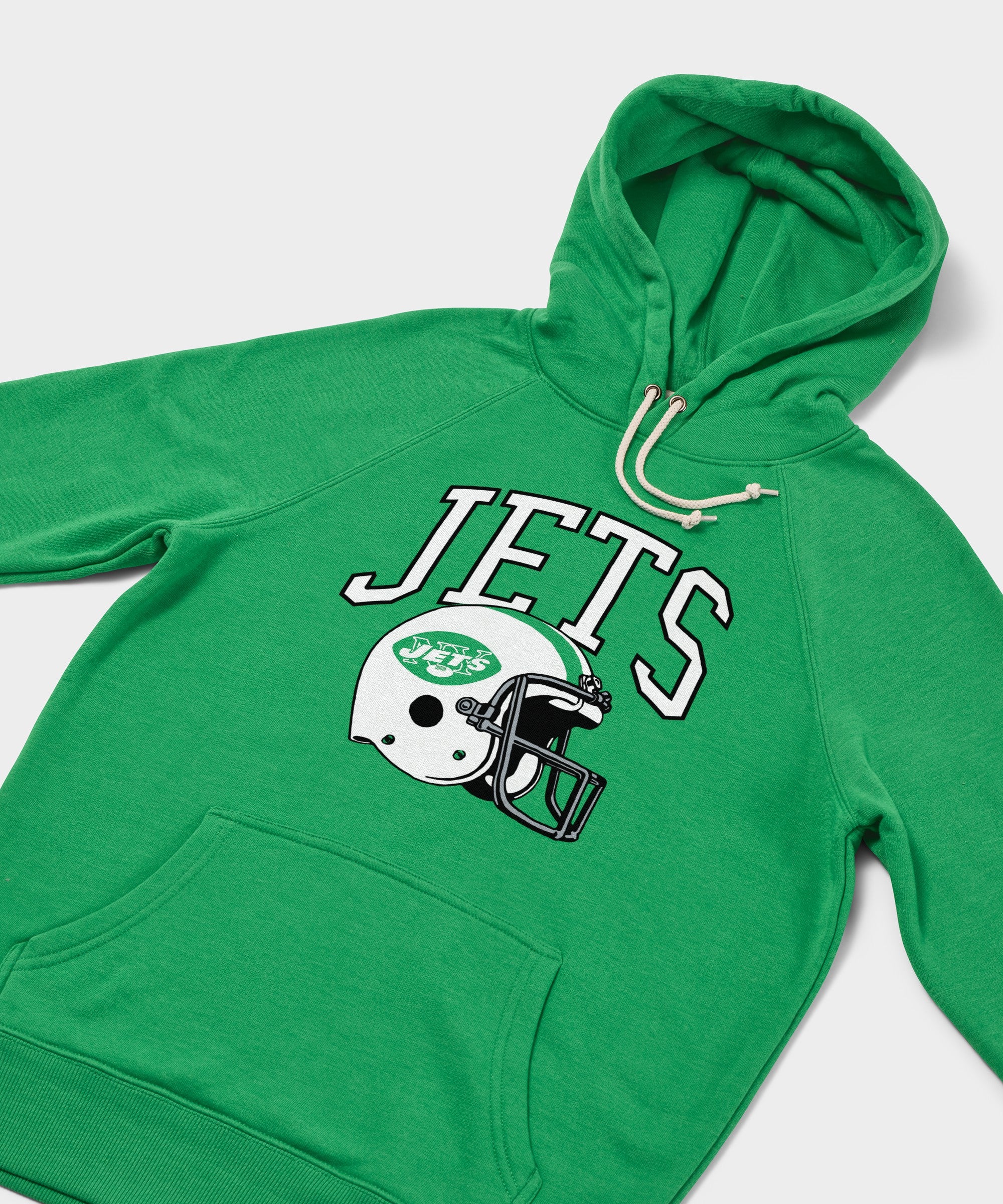 New York Jets Helmet Retro Hoodie - Image 2