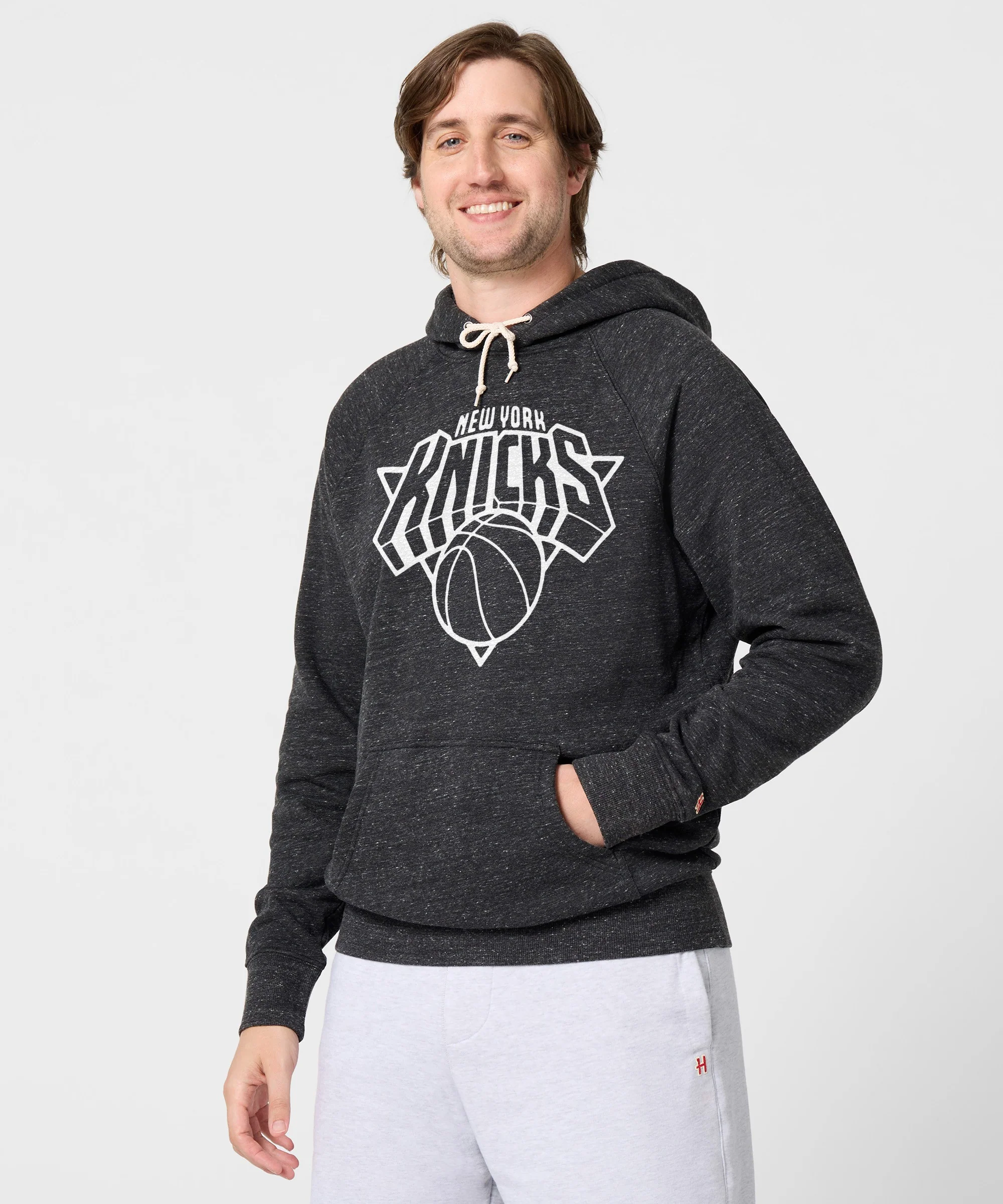 New York Knicks Blacktop Logo Hoodie - Image 3