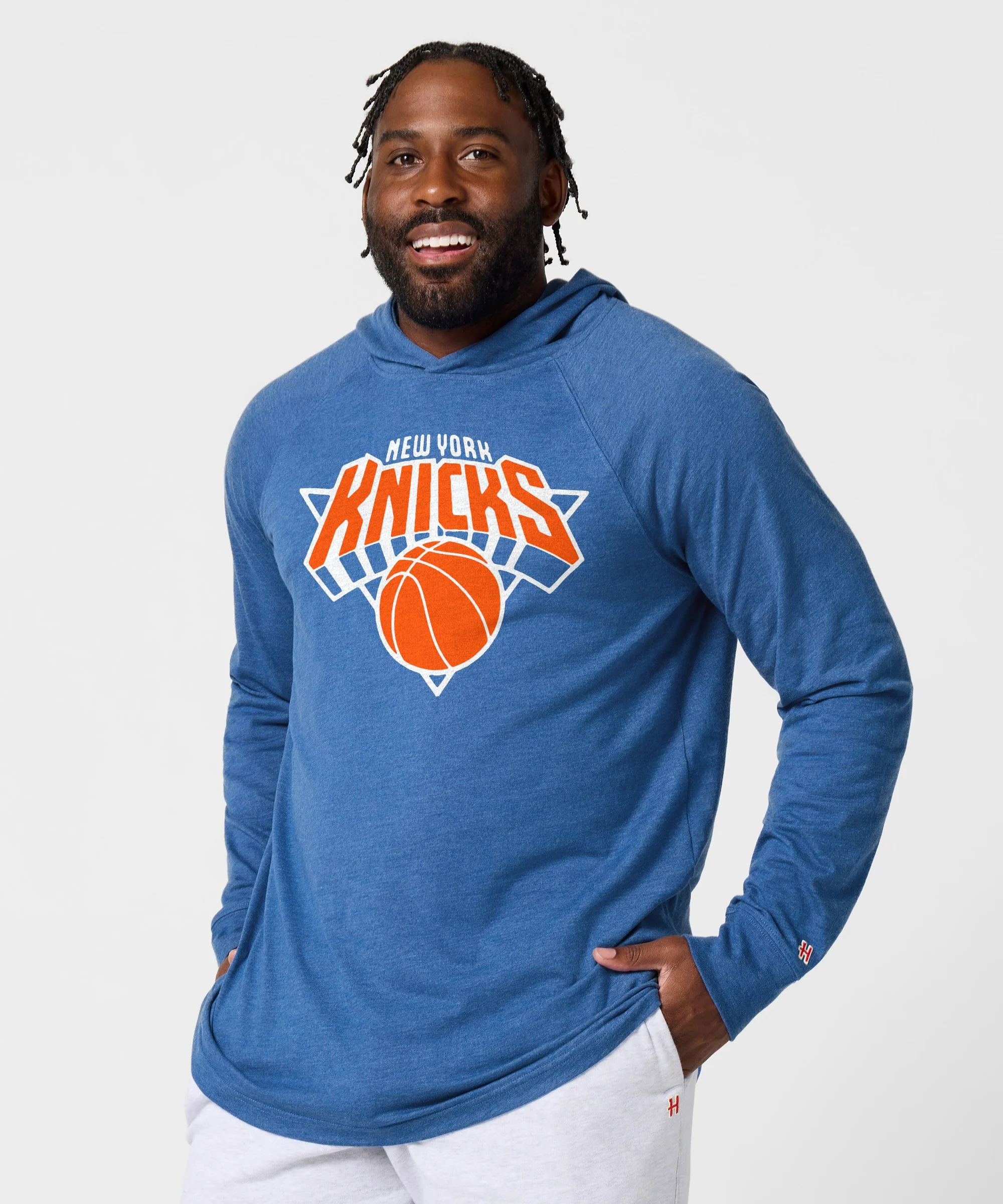 New York Knicks Logo Lightweight Hoodie - Image 3
