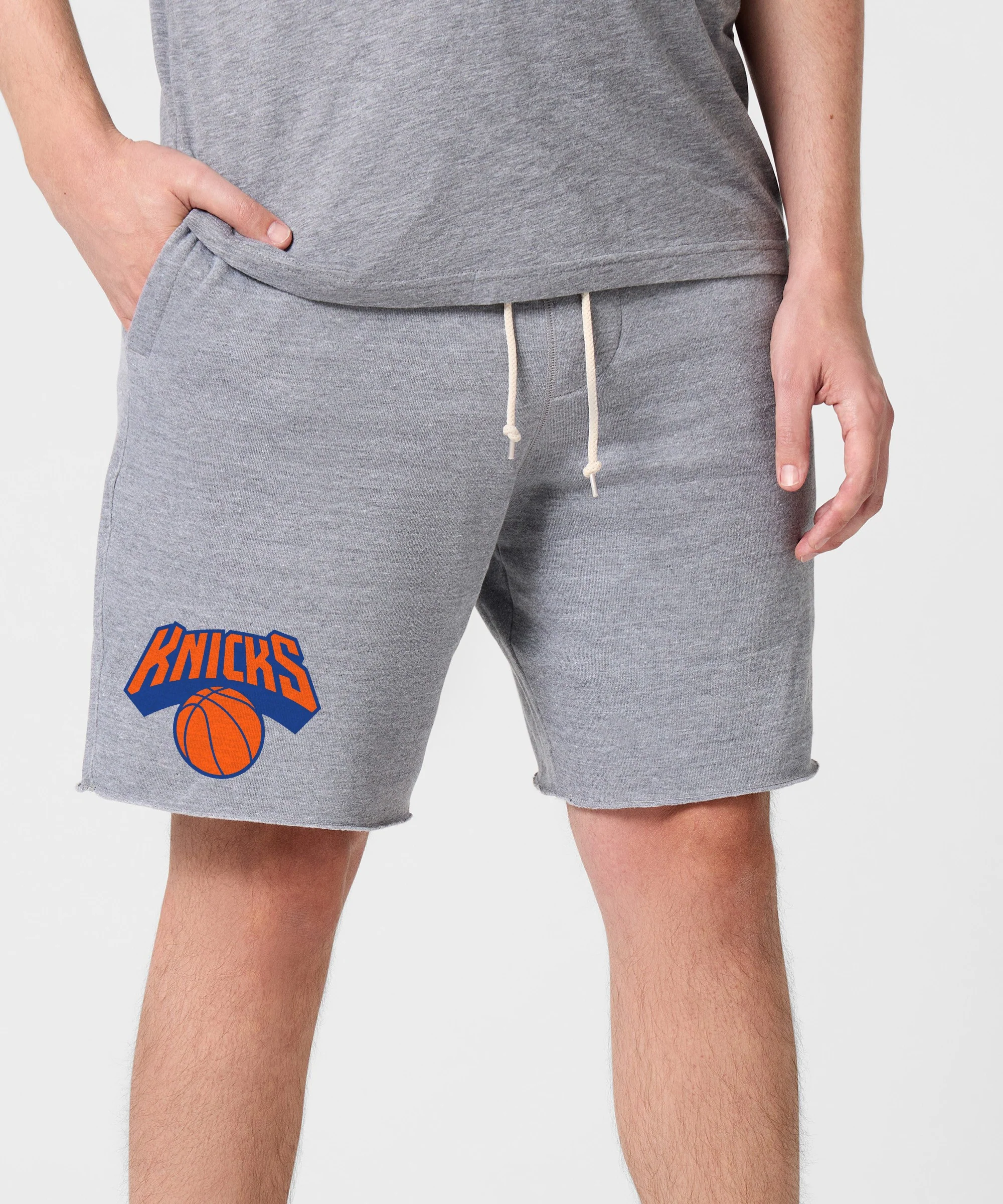 New York Knicks Logo Sweat Shorts - Image 5