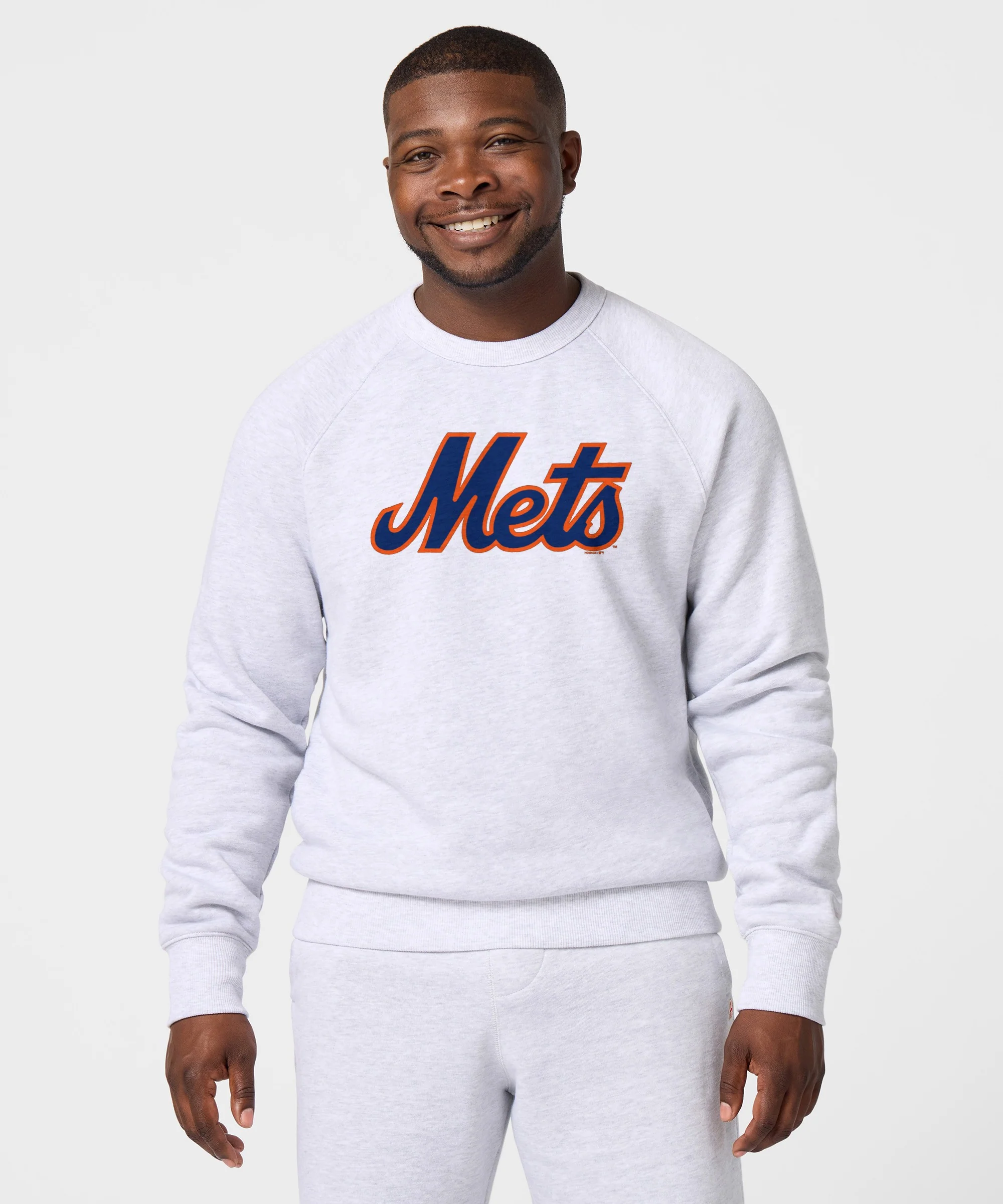 New York Mets Jersey Logo '15 Crewneck - Image 3