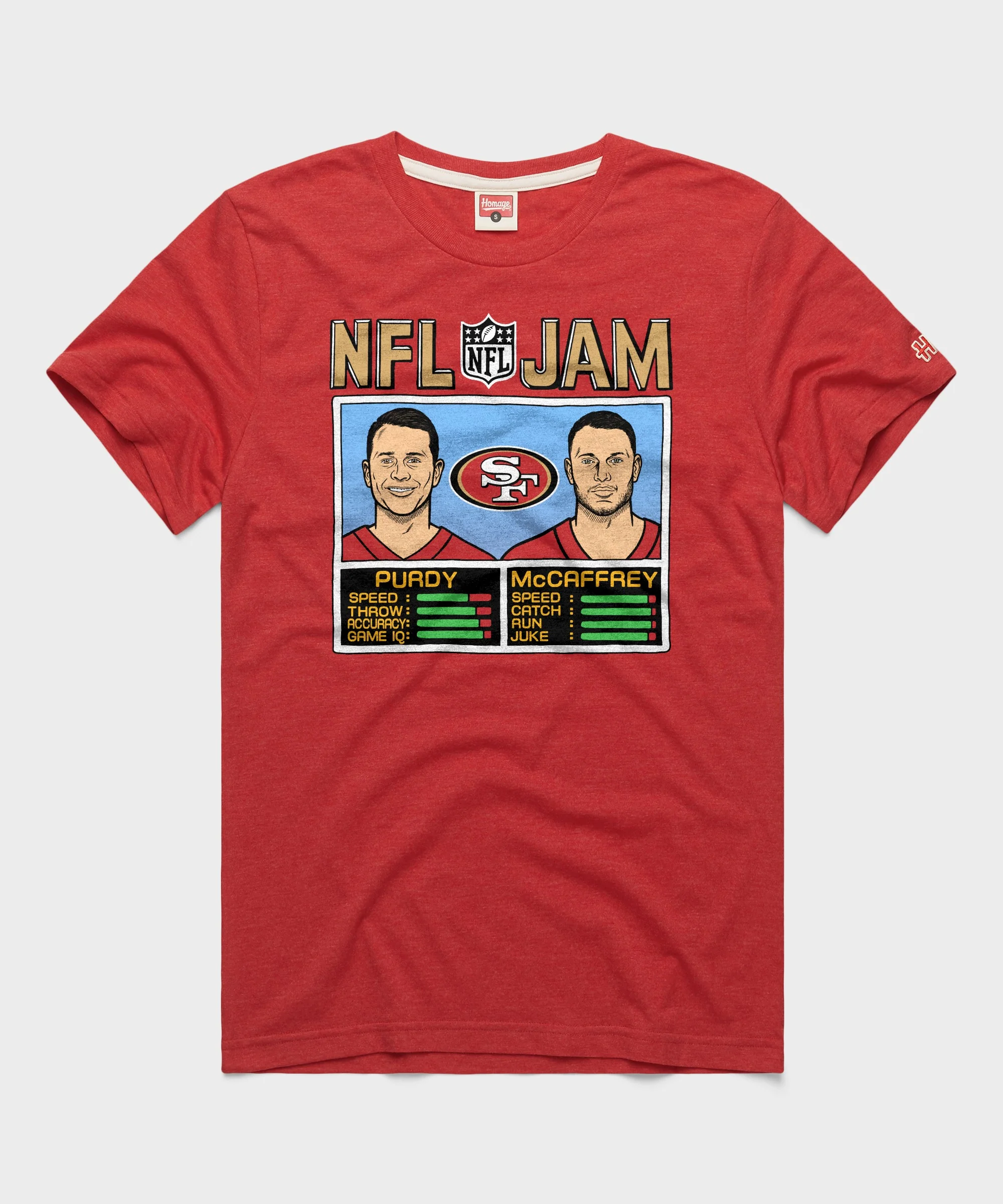 NFL Jam 49ers Purdy And McCaffrey