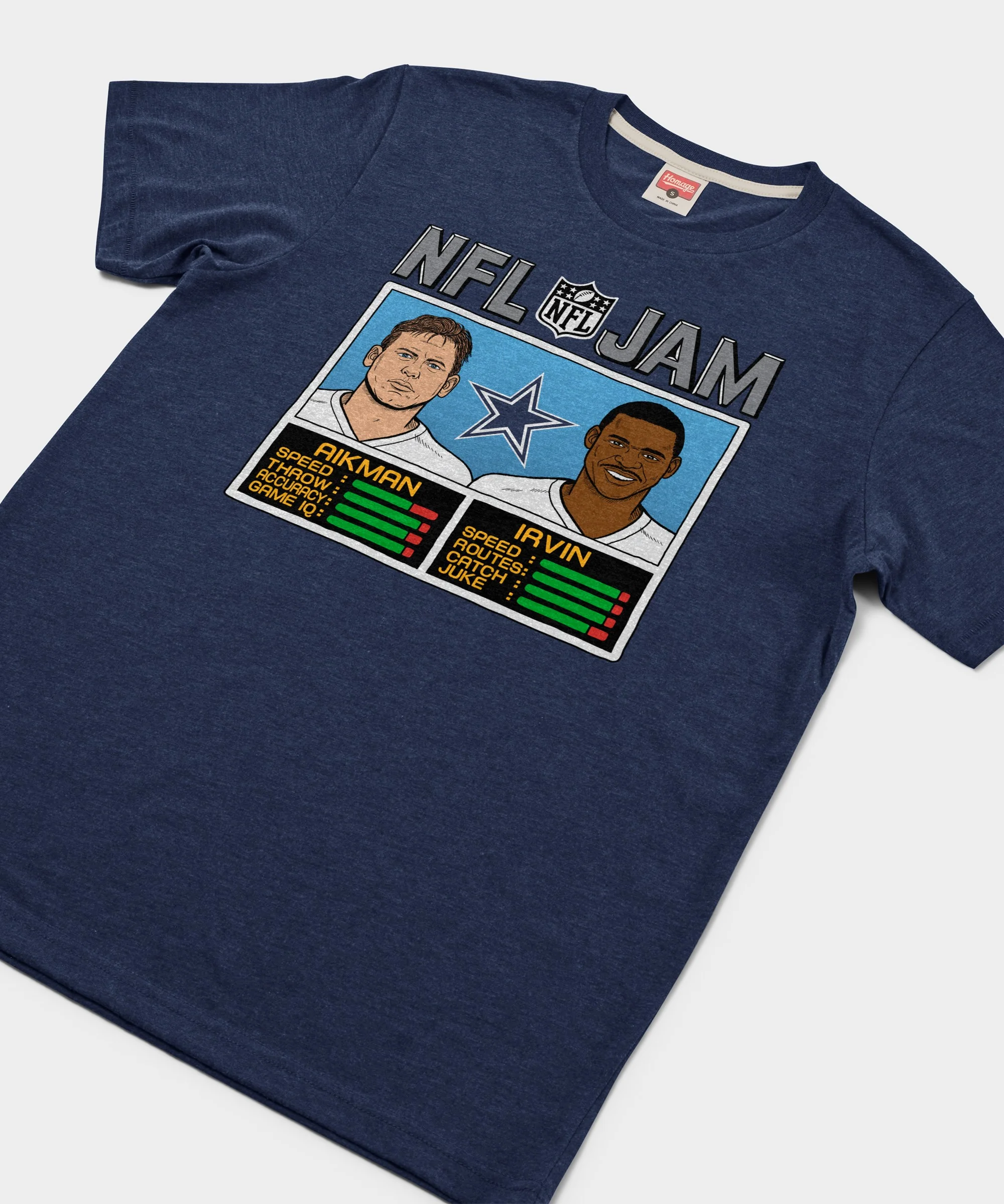 NFL Jam Cowboys Aikman And Irvin - Image 2