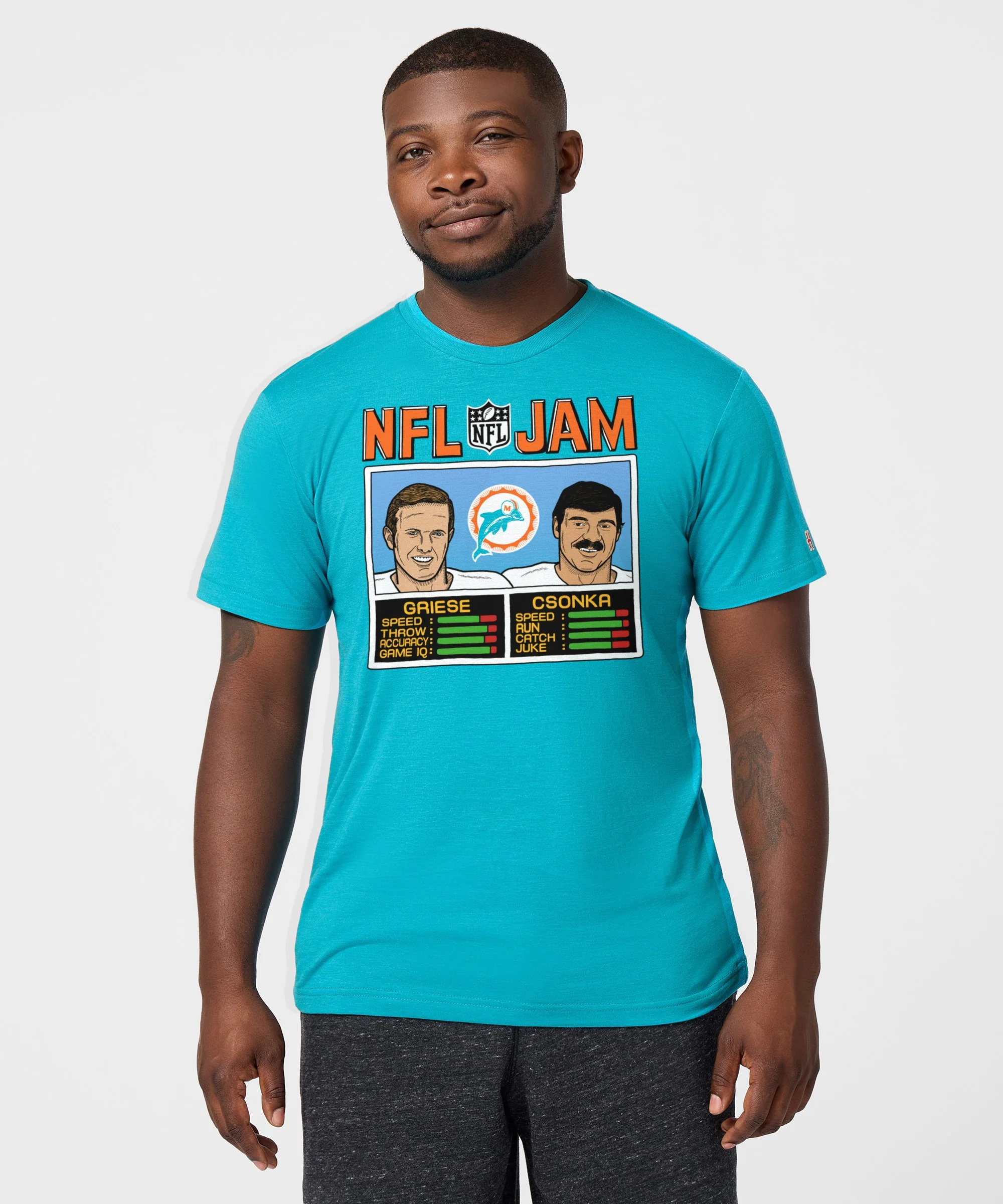 NFL Jam Miami Dolphins Griese and Csonka - Image 3