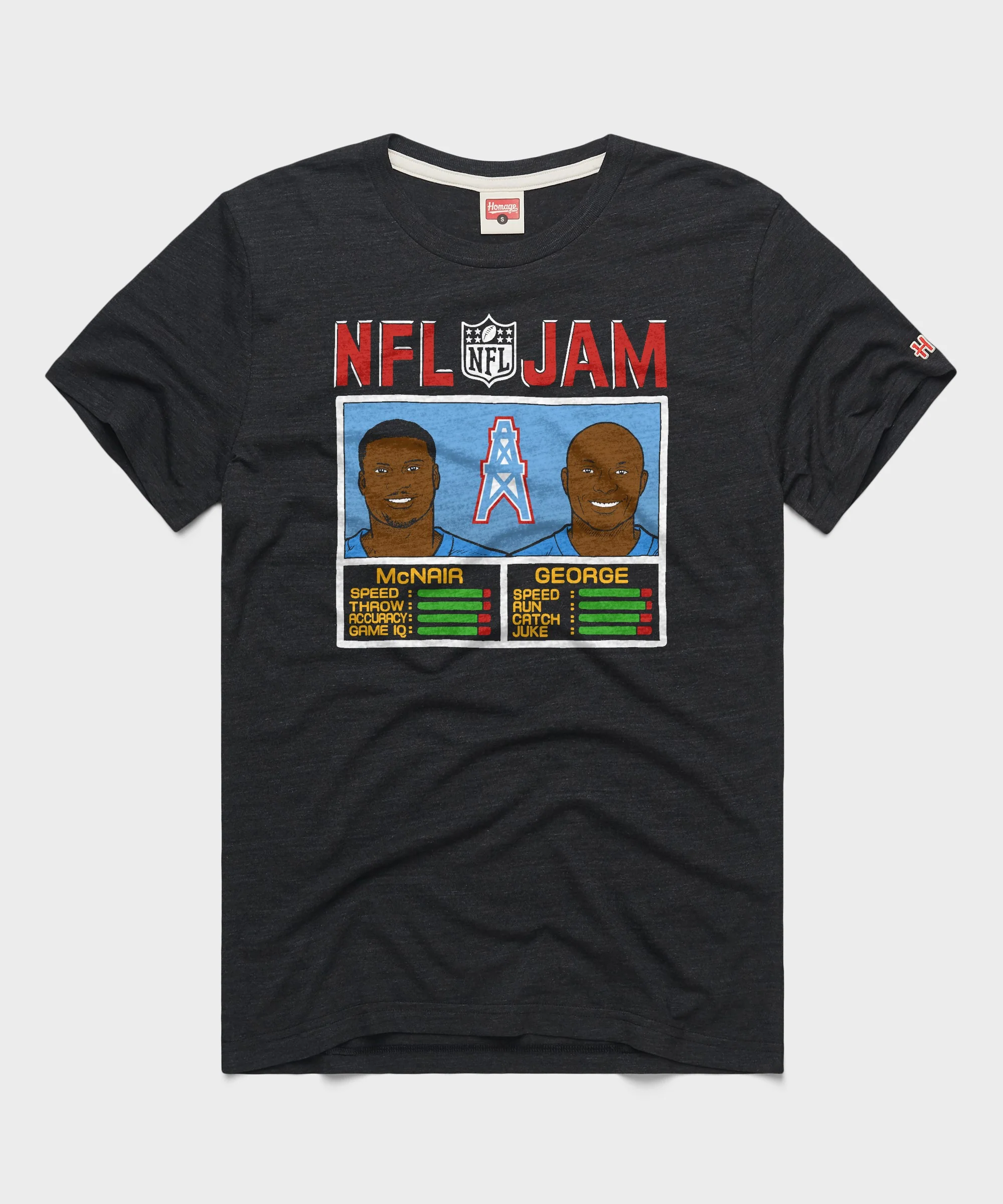 NFL Jam Oilers McNair And George