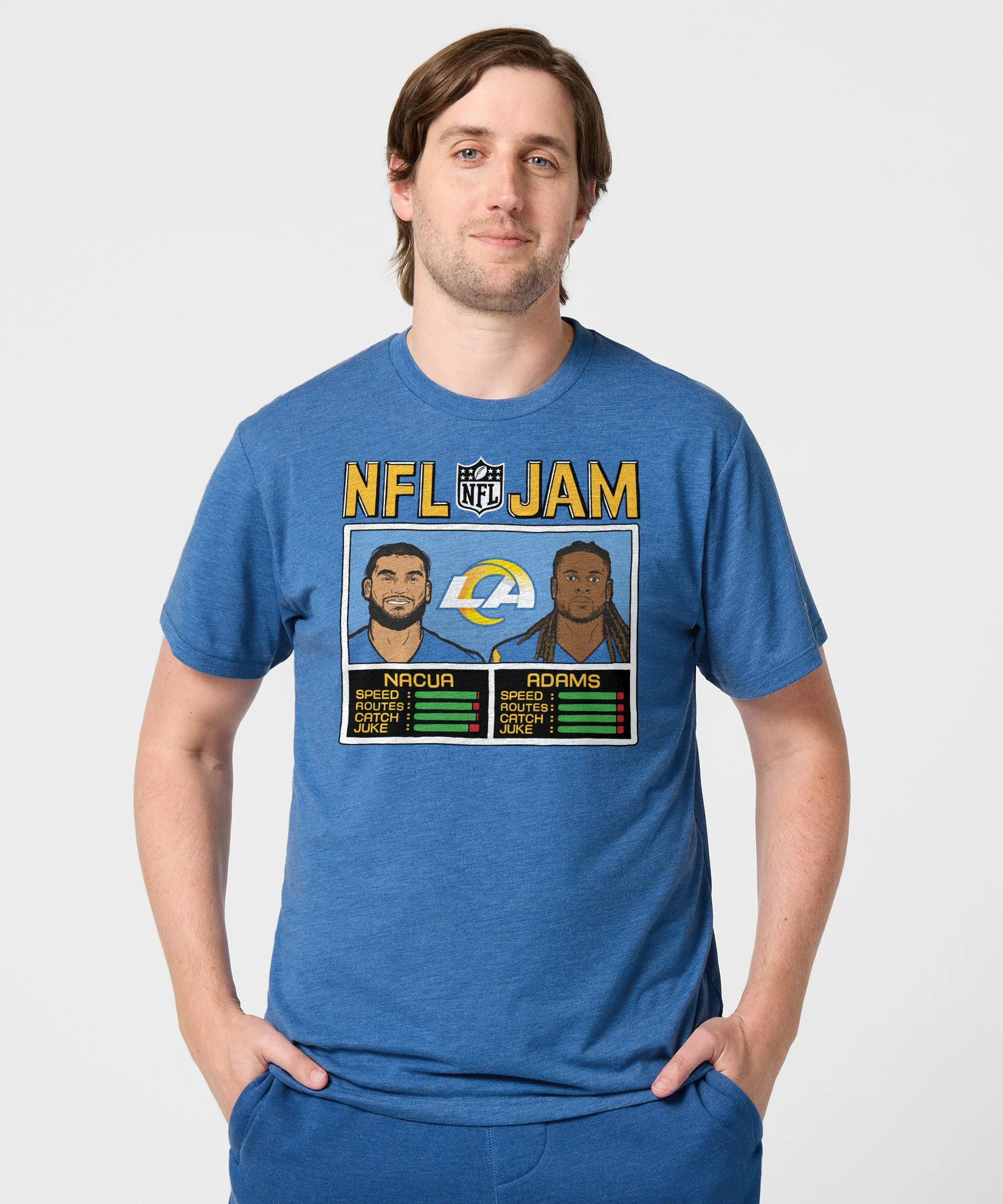 NFL Jam Rams Nacua And Adams - Image 3