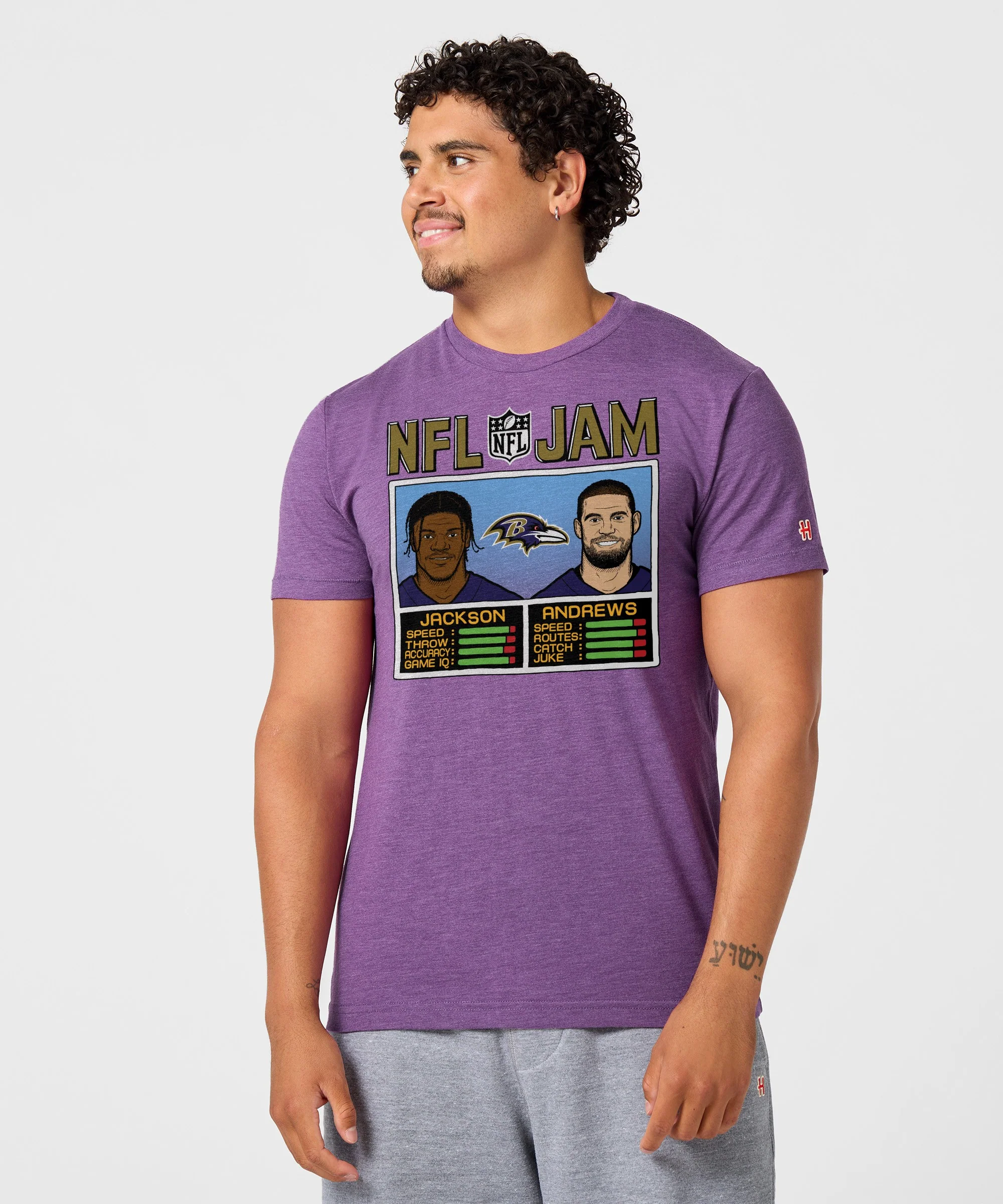NFL Jam Ravens Jackson And Andrews - Image 3