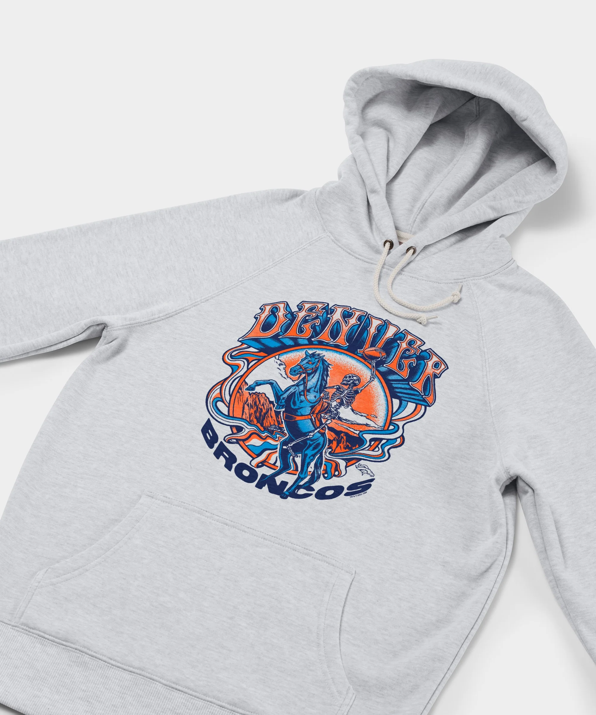 NFL x Grateful Dead x Broncos Hoodie - Image 2