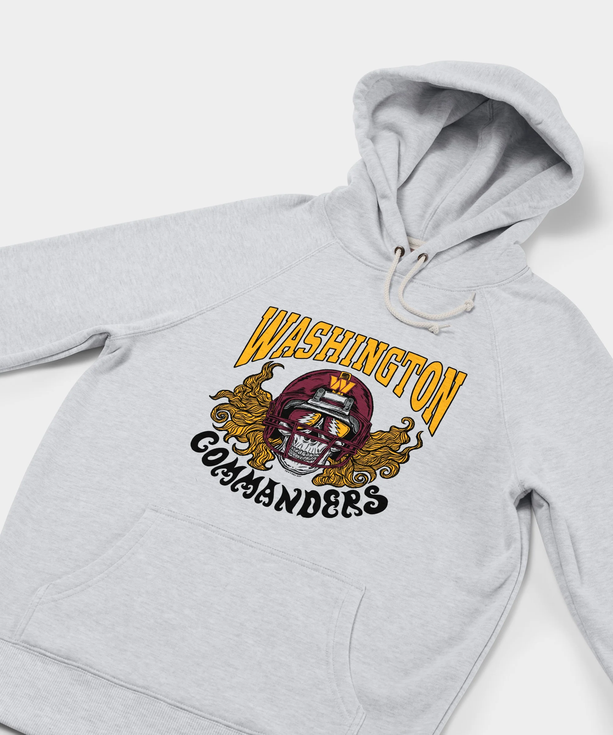 NFL x Grateful Dead x Commanders Hoodie - Image 2