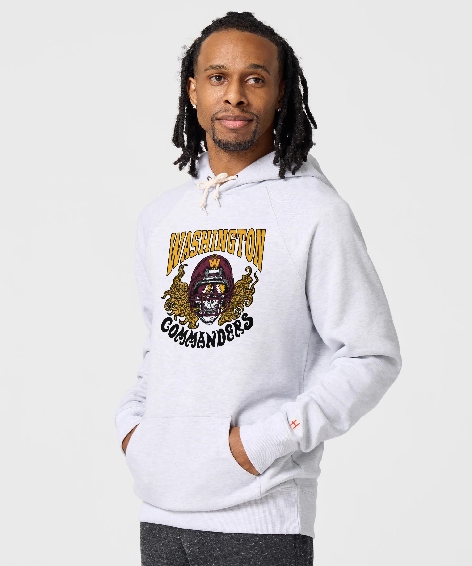 NFL x Grateful Dead x Commanders Hoodie - Image 3