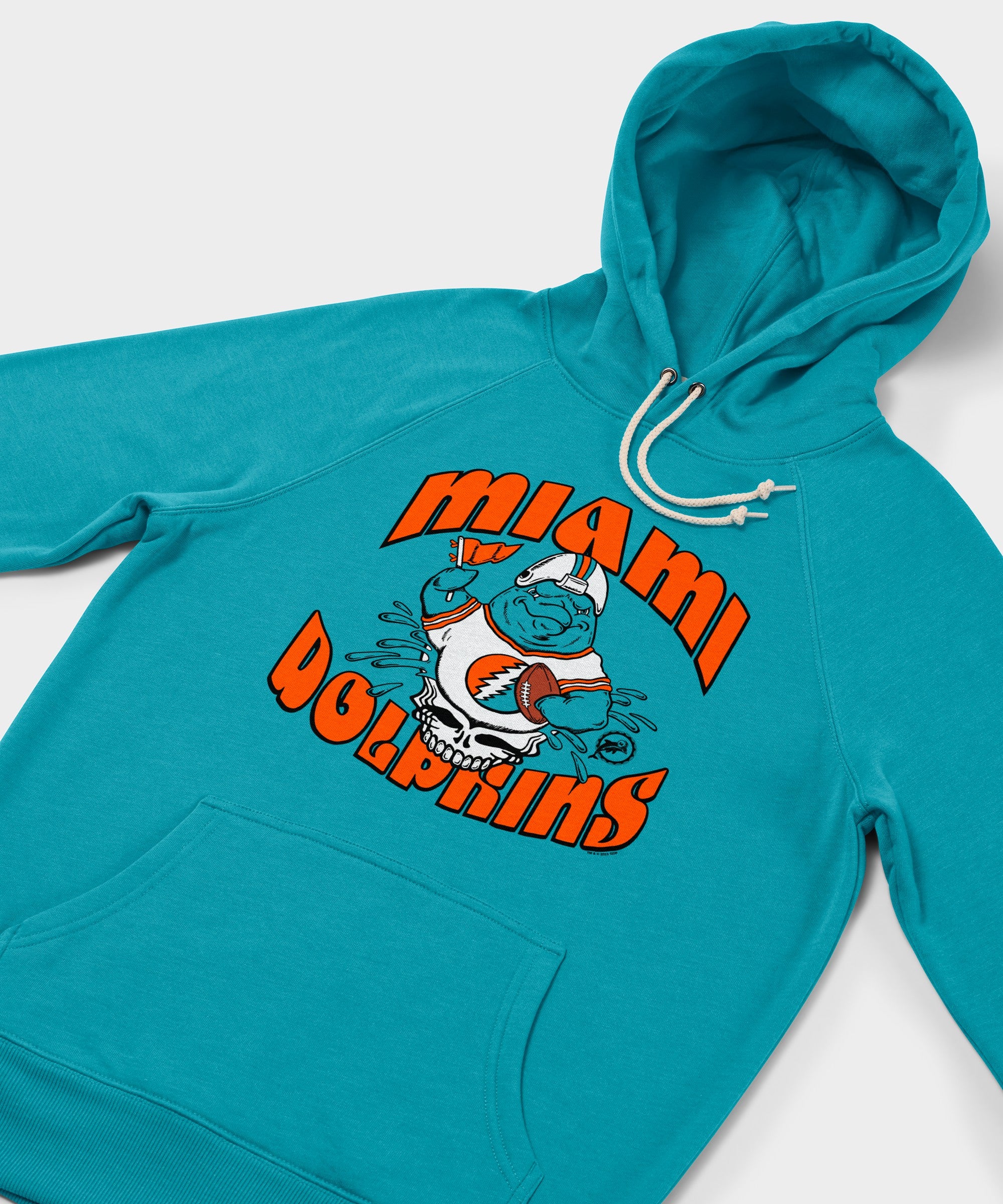 NFL x Grateful Dead x Dolphins Hoodie - Image 2