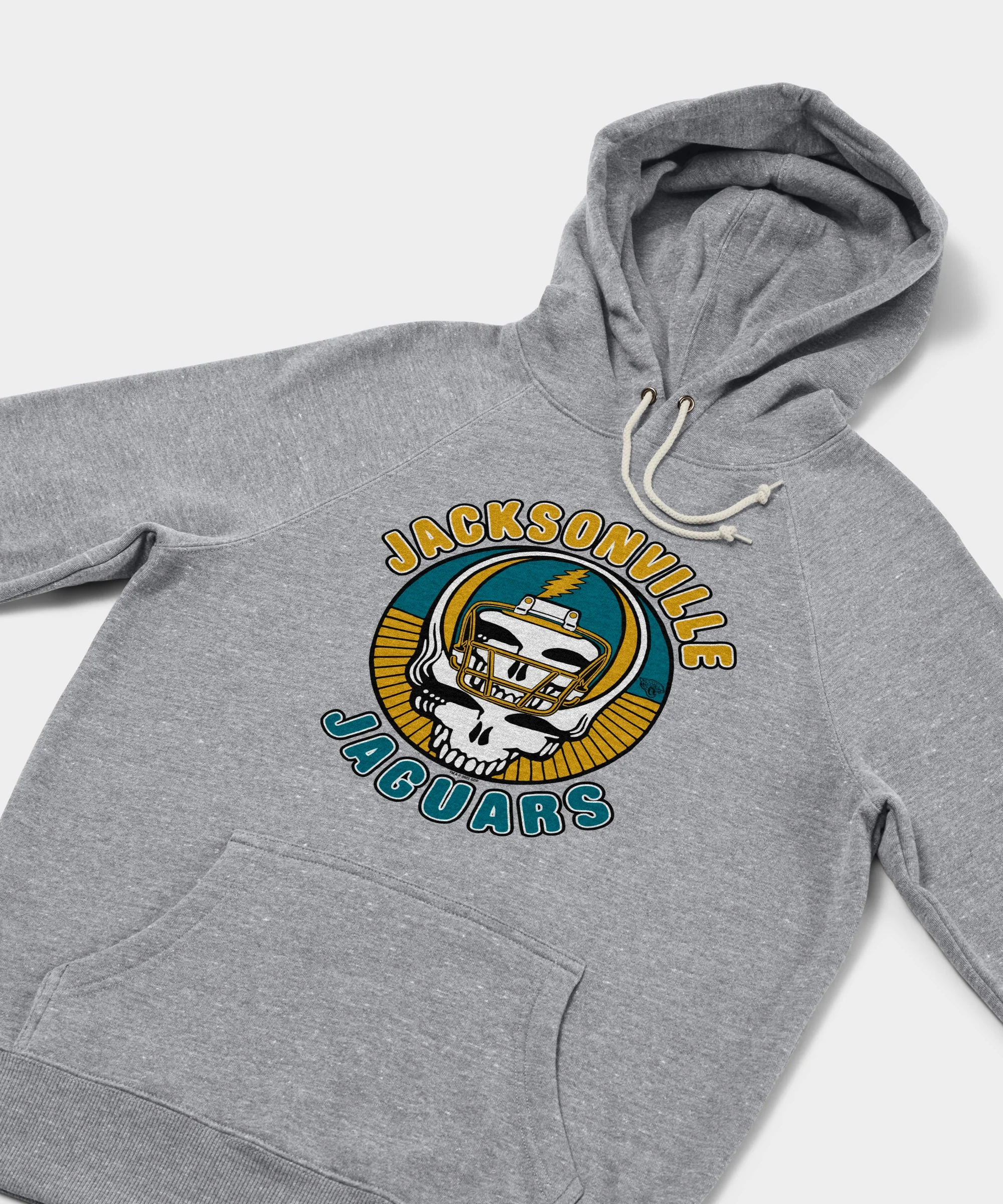 NFL x Grateful Dead x Jaguars Hoodie - Image 2