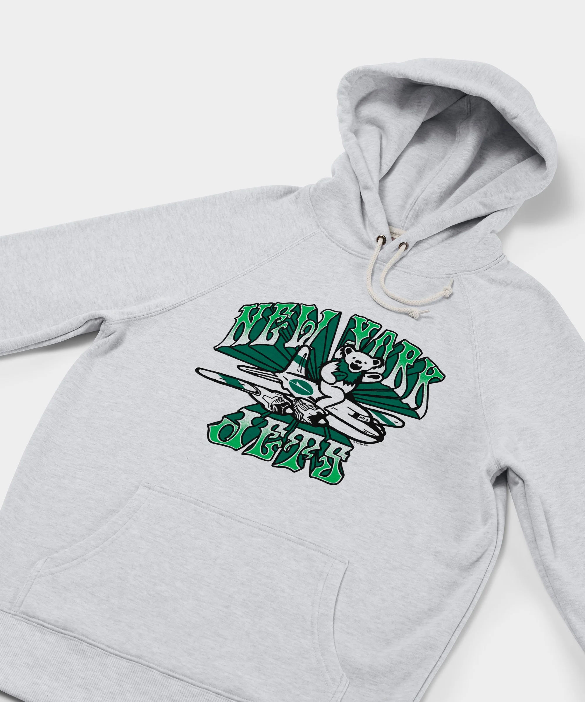 NFL x Grateful Dead x Jets Hoodie - Image 2