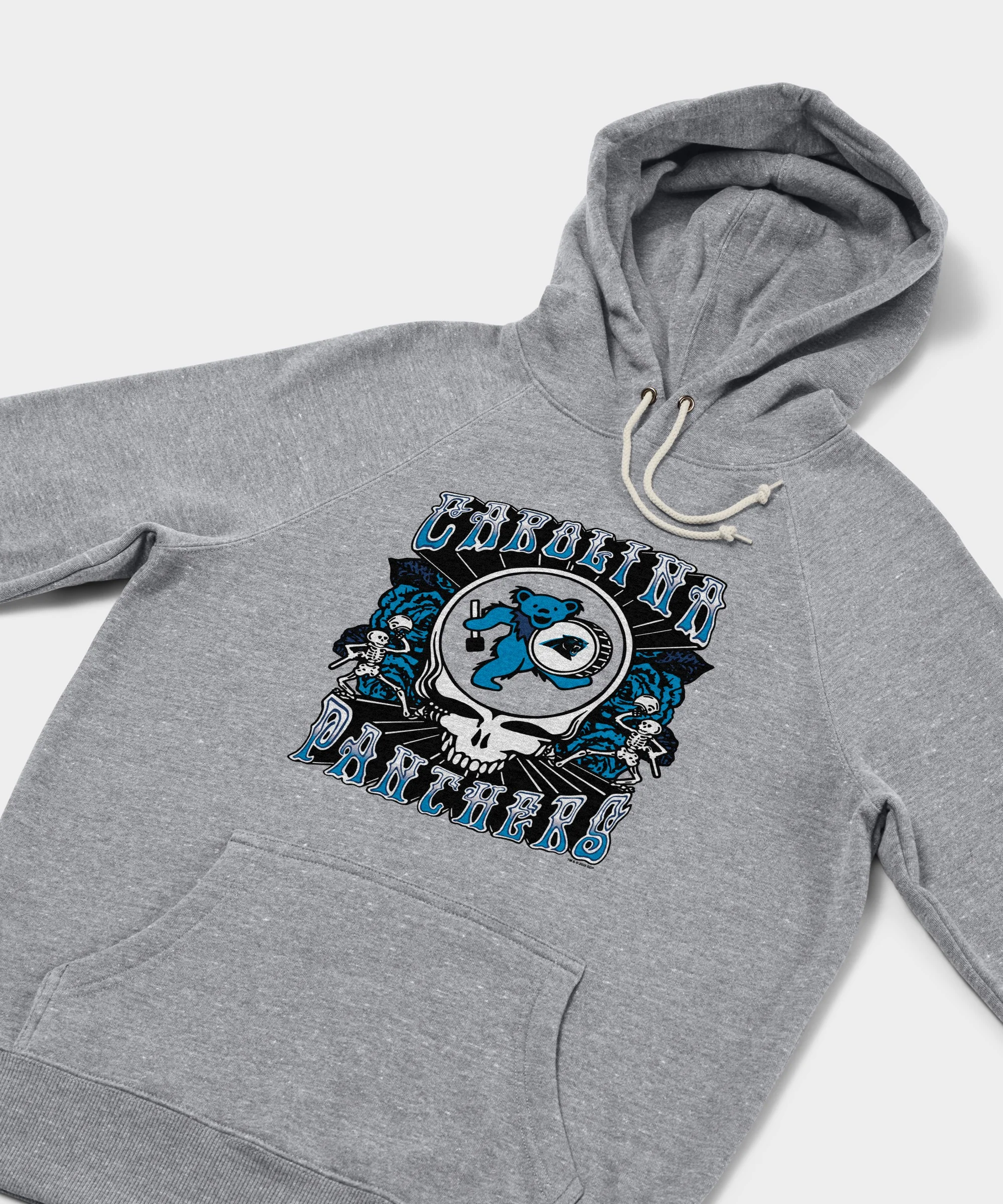 NFL x Grateful Dead x Panthers Hoodie - Image 2