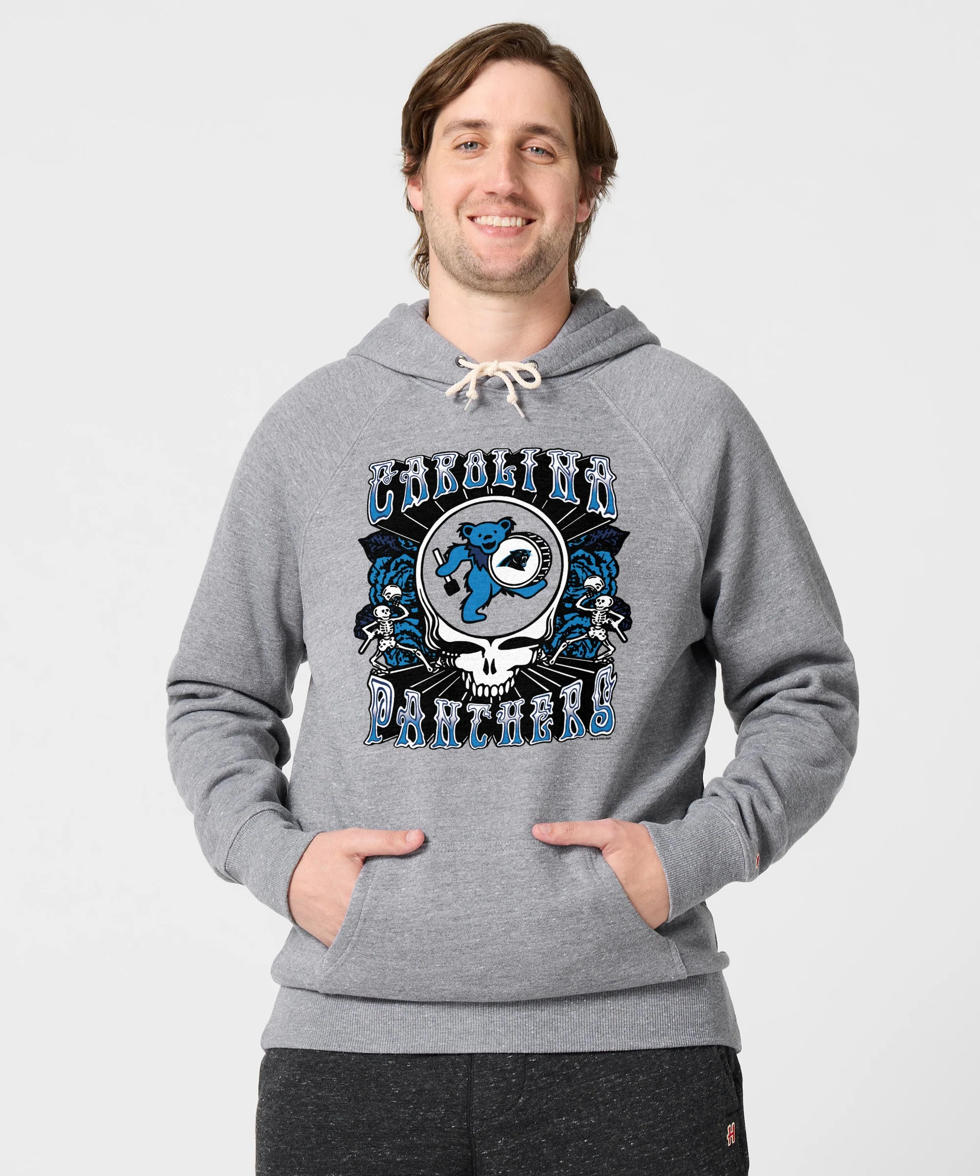 NFL x Grateful Dead x Panthers Hoodie - Image 3