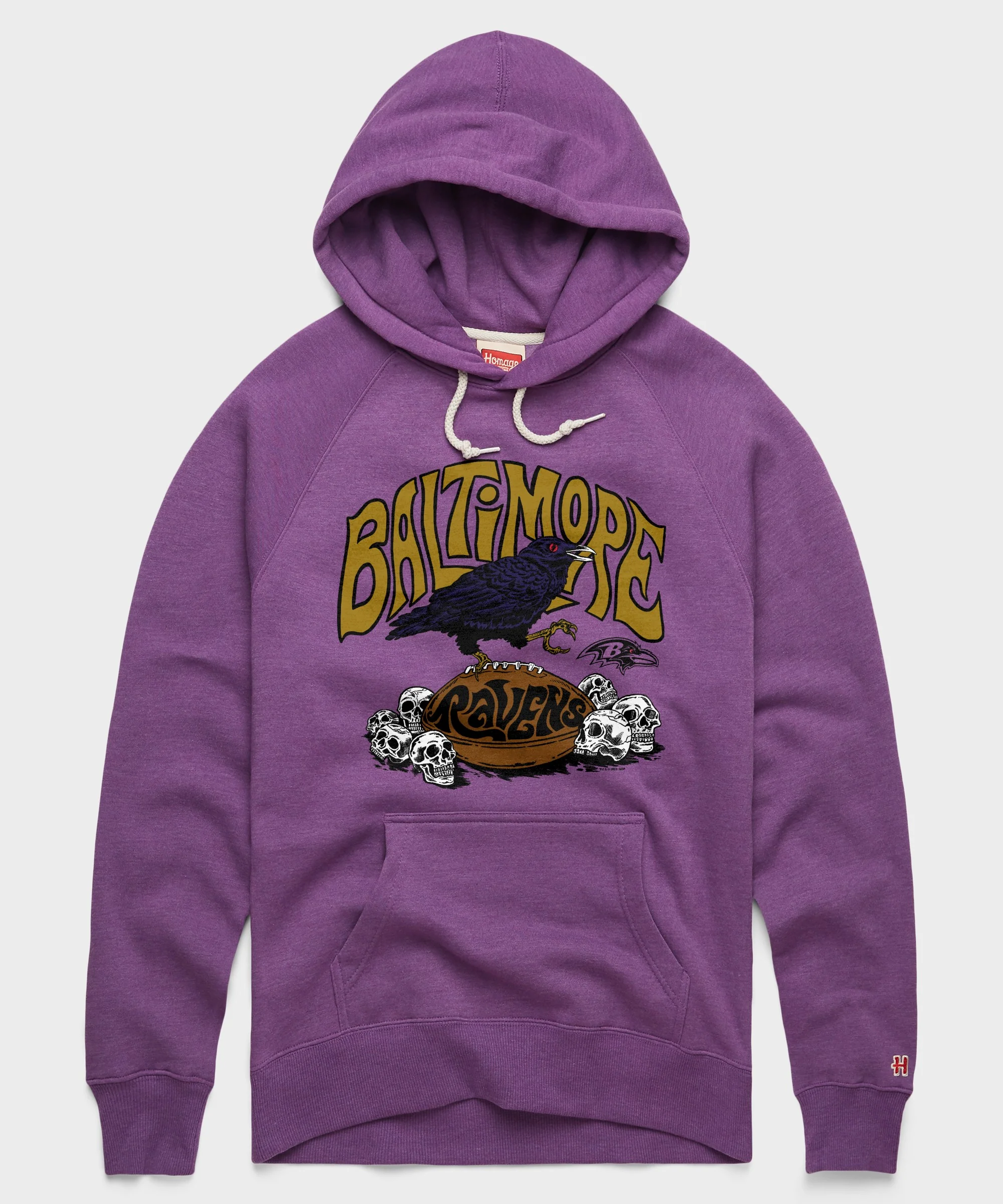 NFL x Grateful Dead x Ravens Hoodie