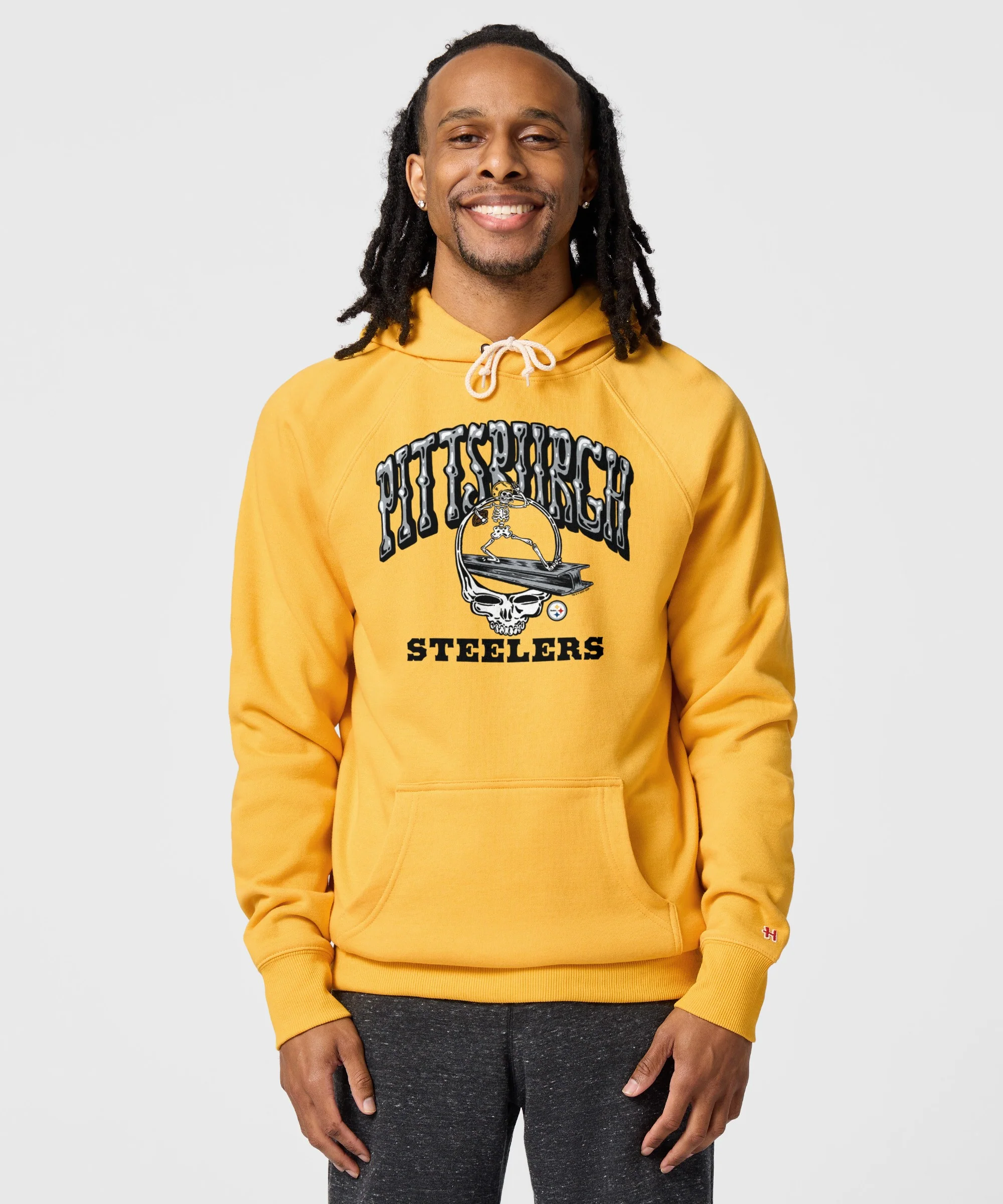 NFL x Grateful Dead x Steelers Hoodie - Image 3