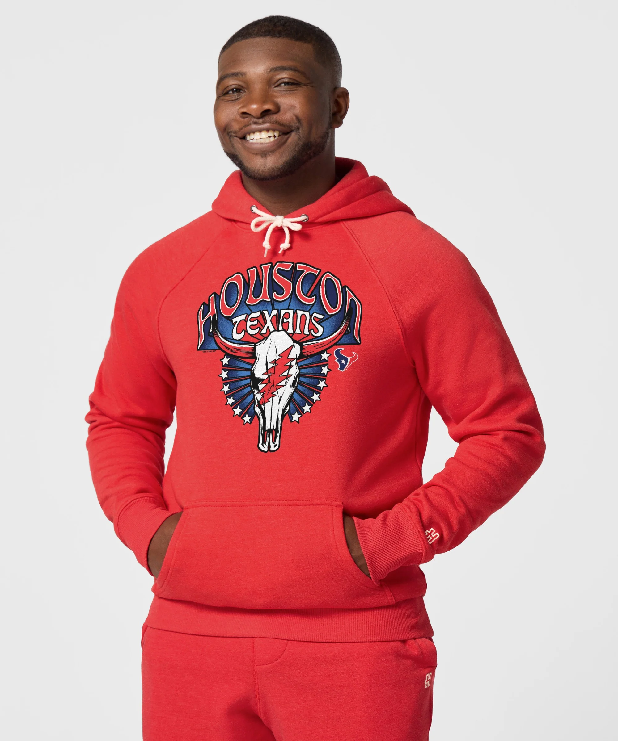 NFL x Grateful Dead x Texans Hoodie - Image 3