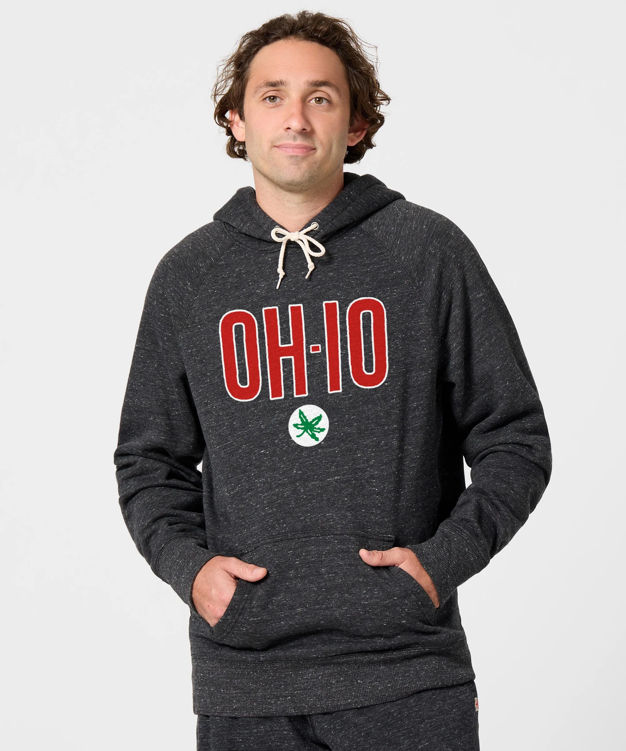 OH-IO Buckeye Leaf Hoodie - Image 3