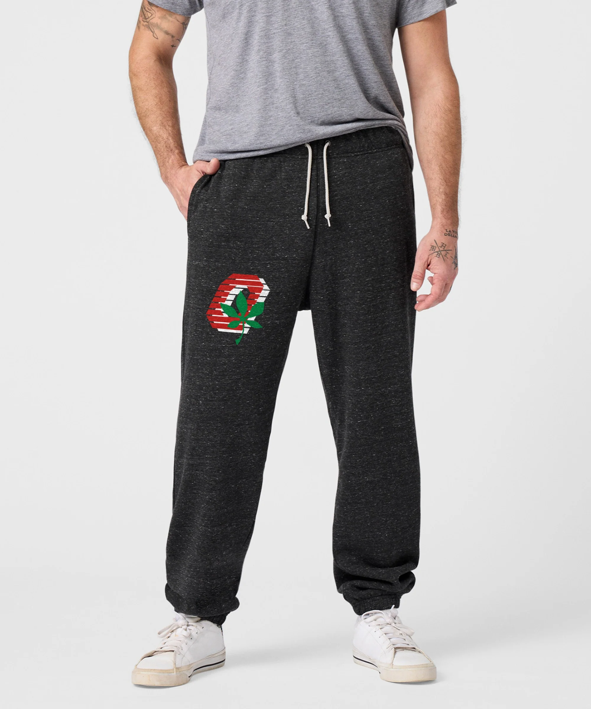 Ohio State Buckeye Leaf Sweatpants - Image 3