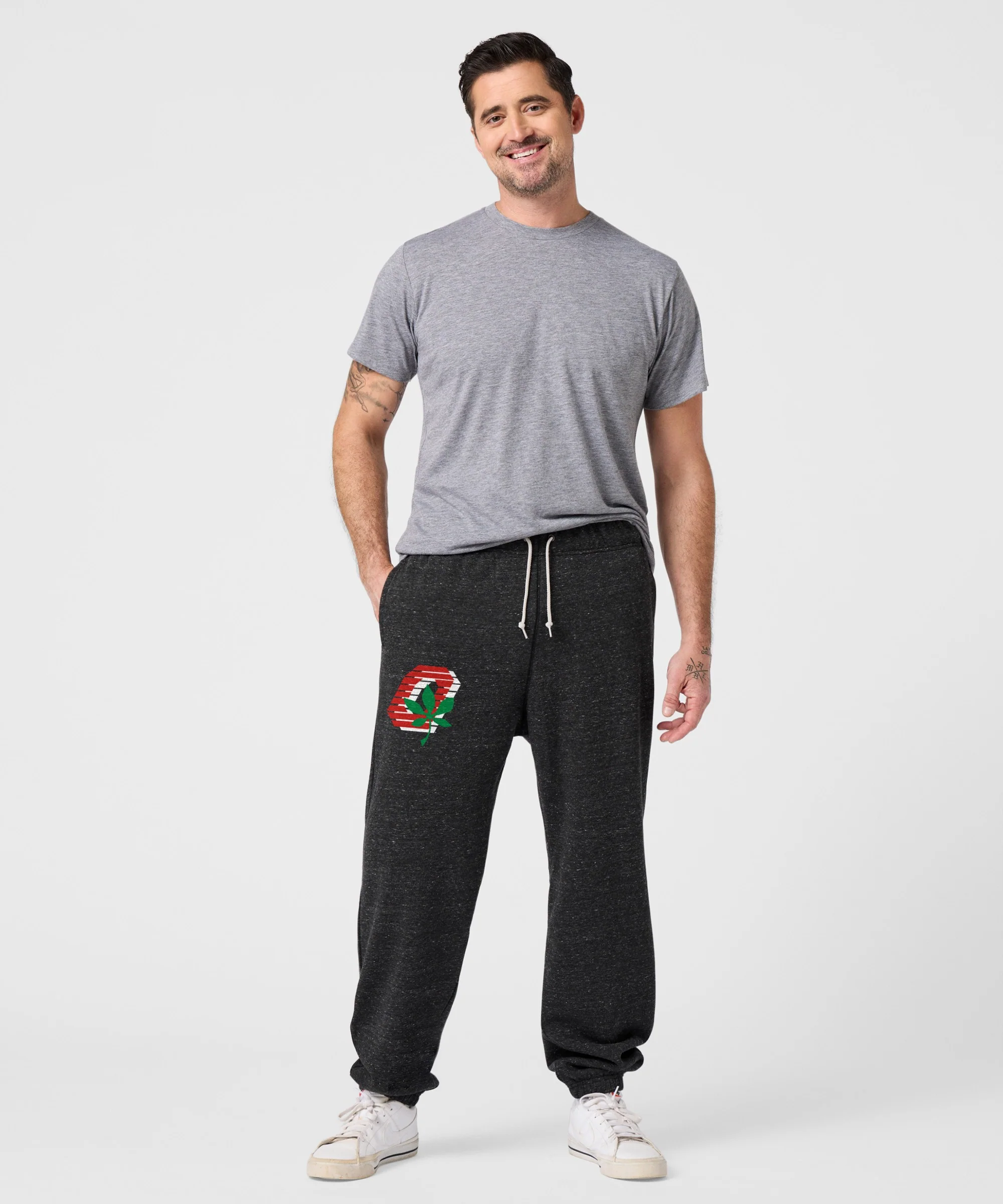 Ohio State Buckeye Leaf Sweatpants - Image 5