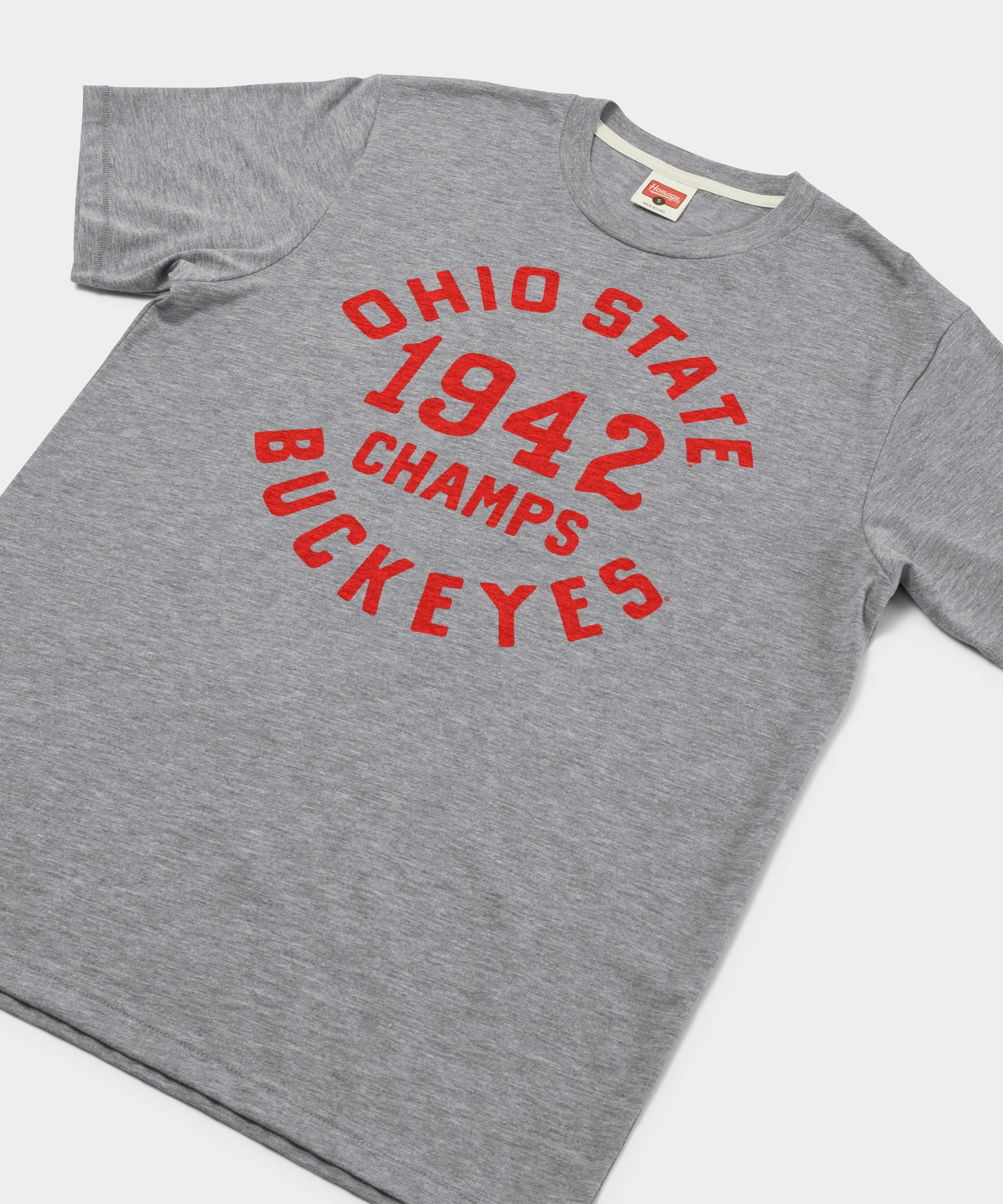Ohio State Buckeyes 1942 National Champs T-Shirt - Image 2