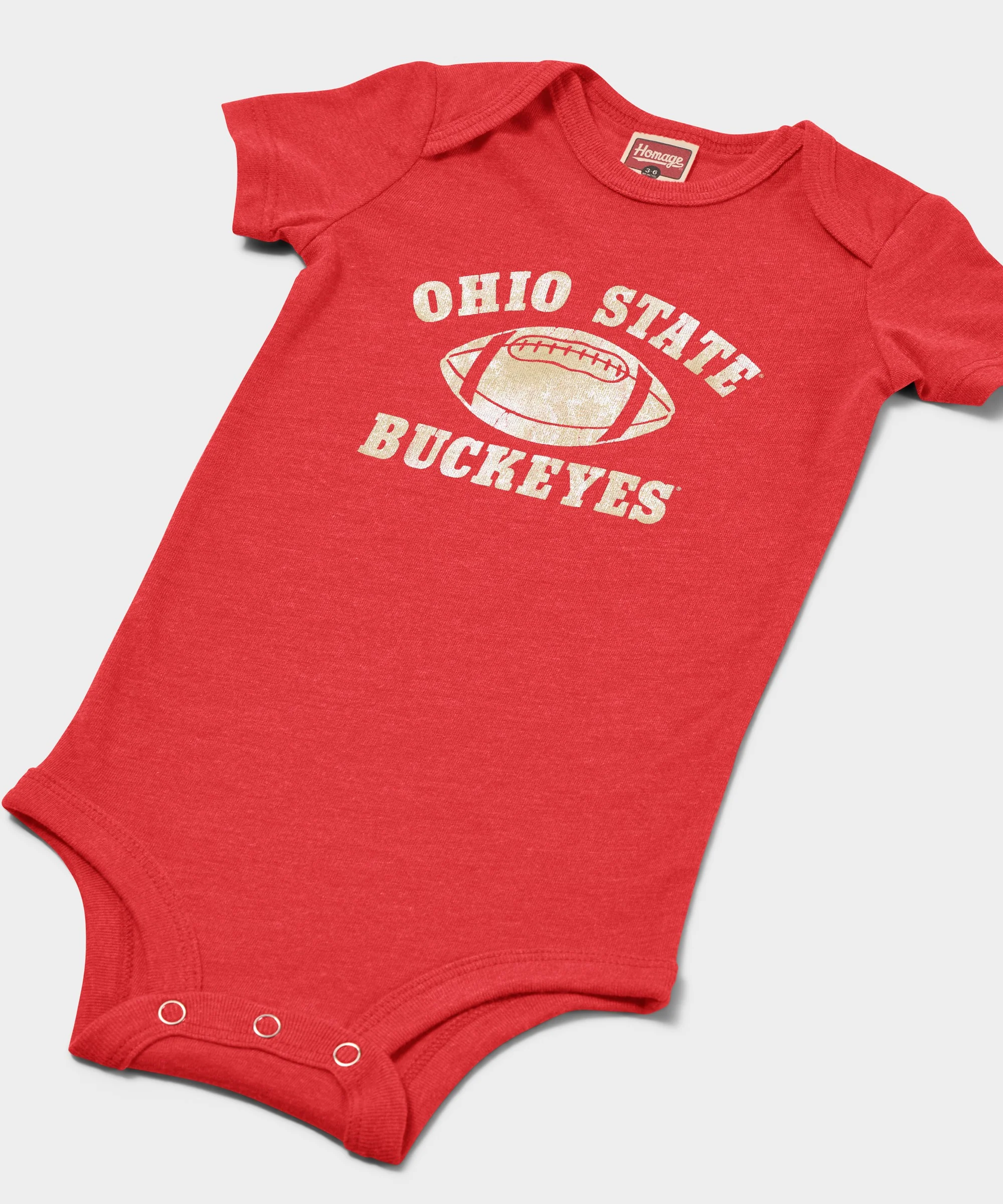 Ohio State Buckeyes Football Baby One Piece - Image 2