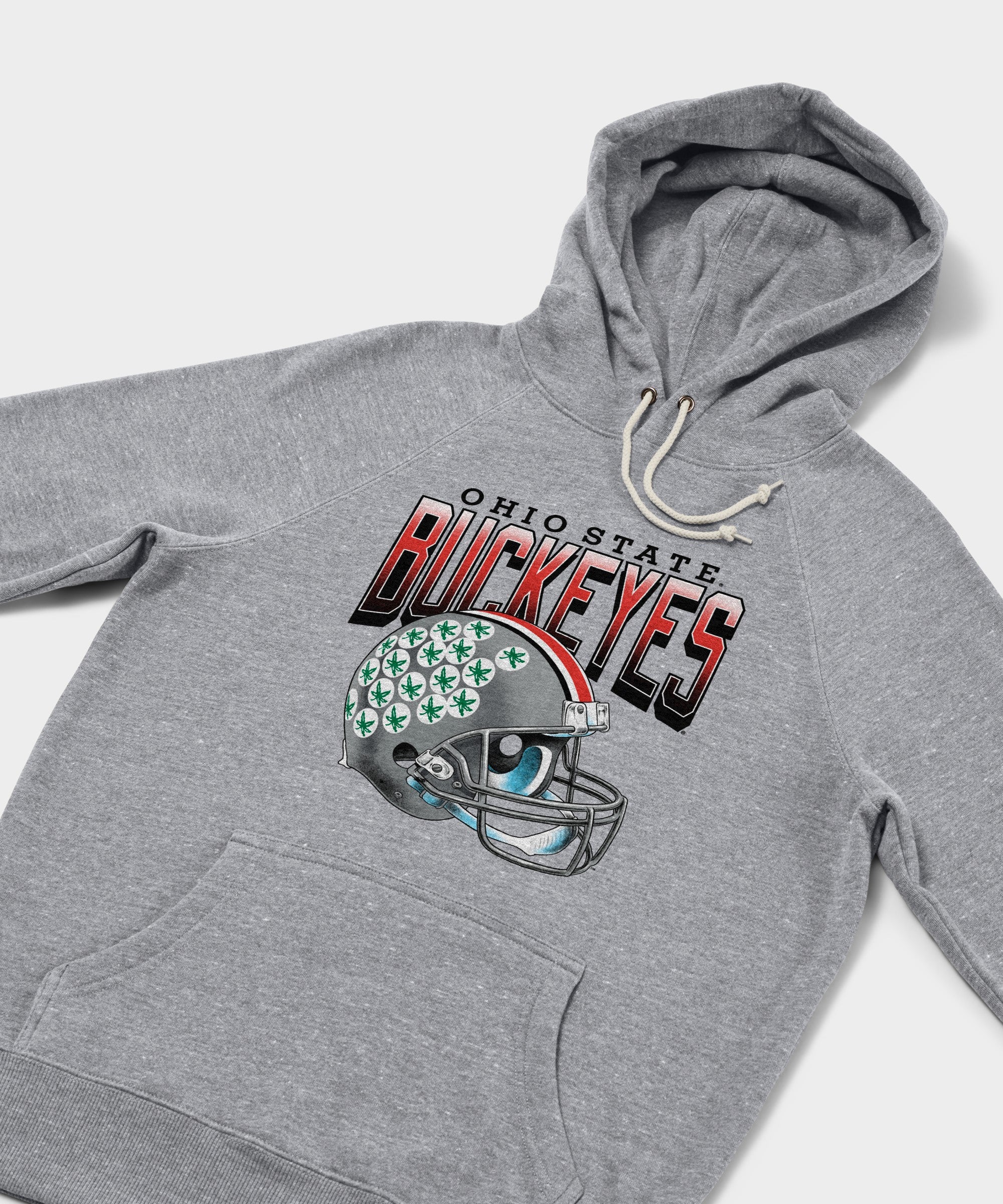 Ohio State Buckeyes Gradient Helmet Hoodie - Image 2