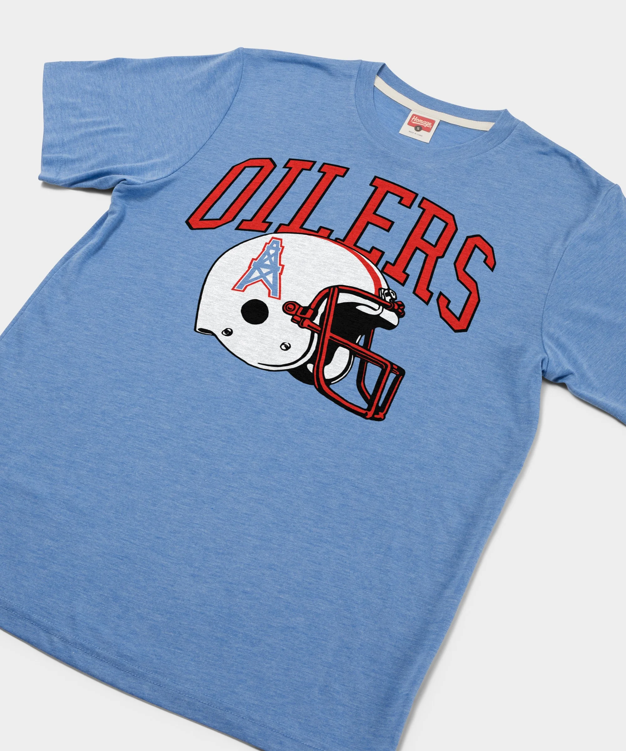 Oilers Football Helmet Retro - Image 2