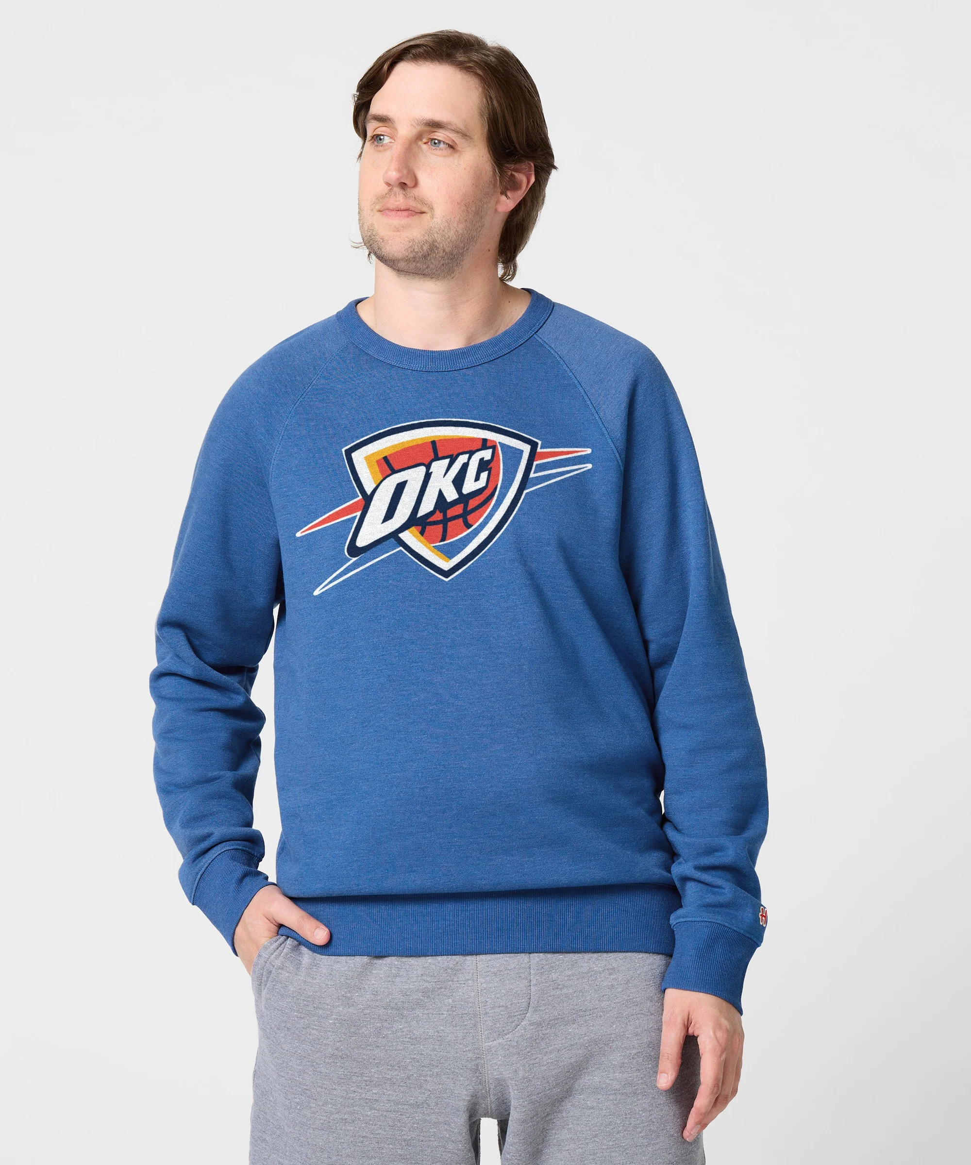 OKC Thunder Logo Crewneck - Image 3